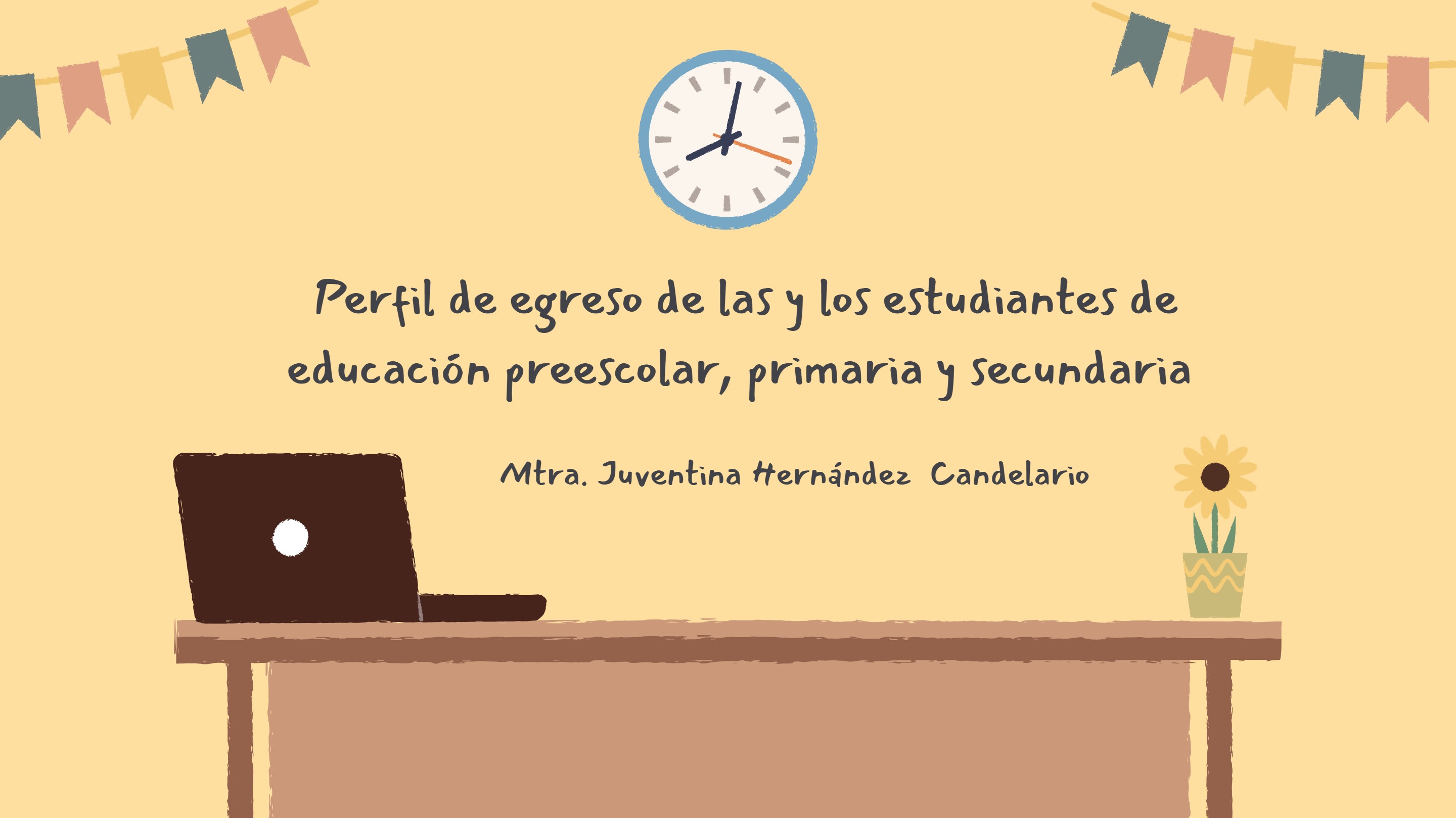 Perfil de egreso educación básica