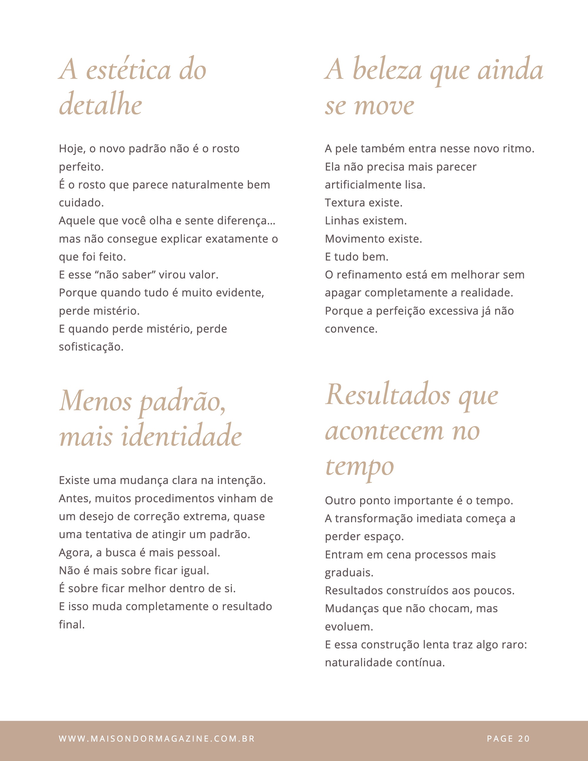 Maison D'or — Edição 7 — page 20