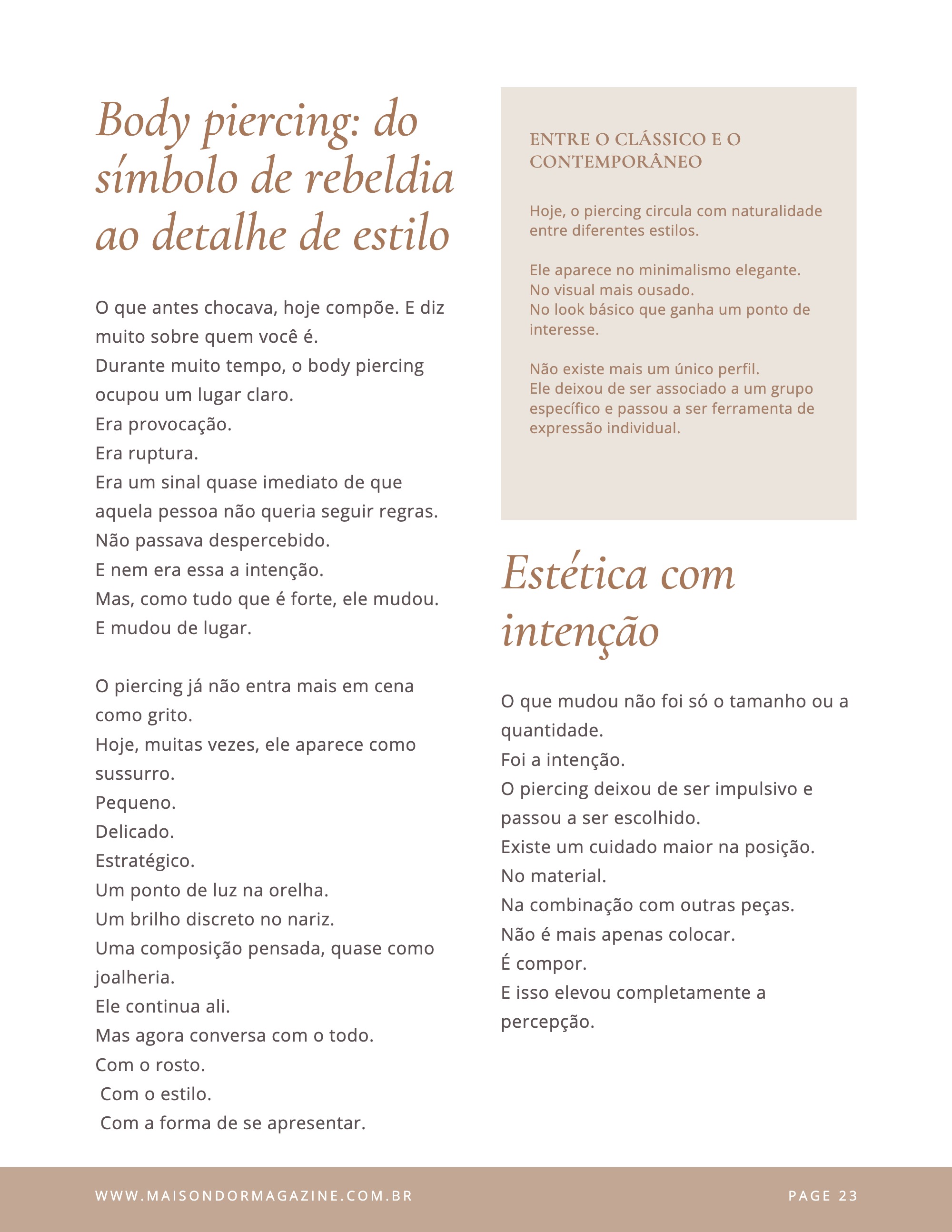 Maison D'or — Edição 7 — page 23