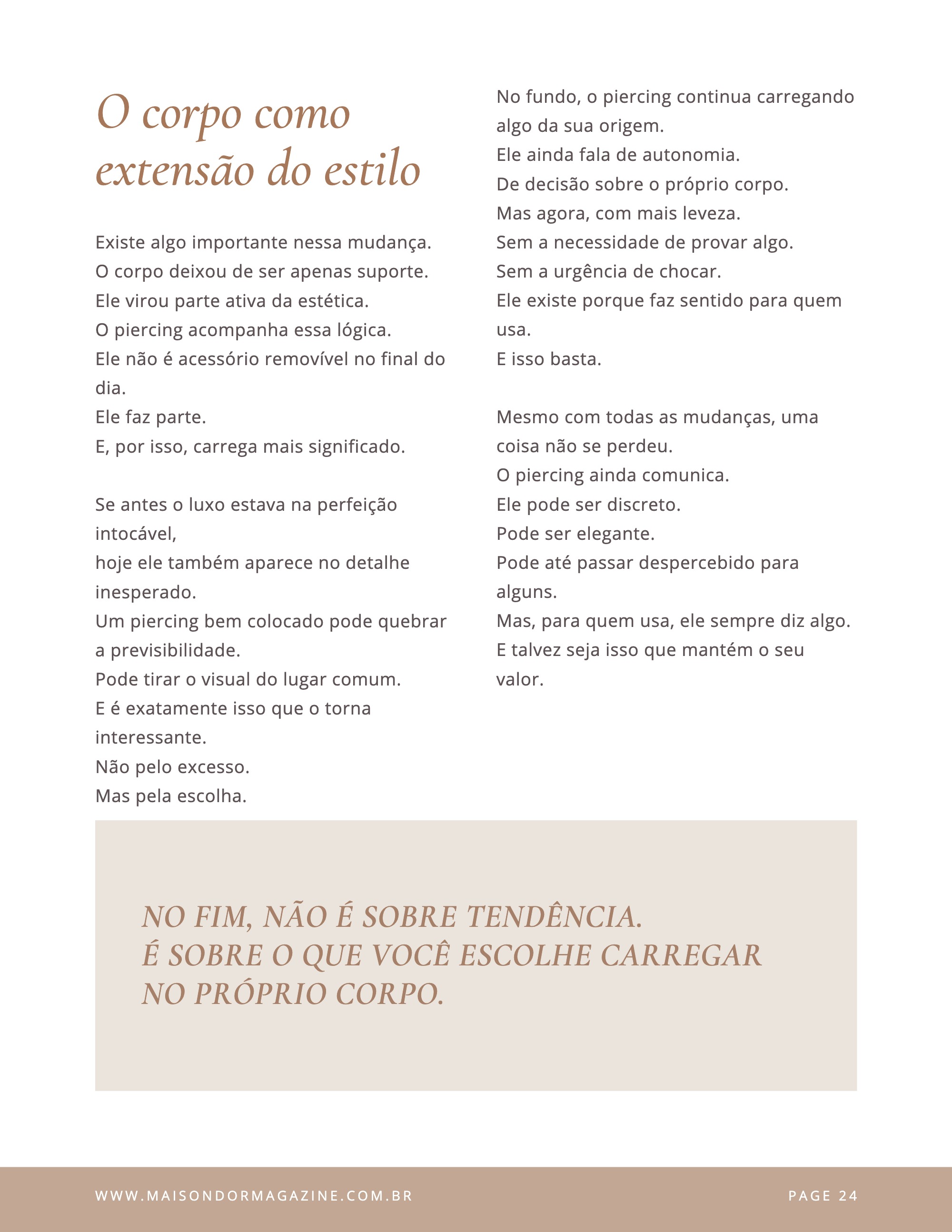 Maison D'or — Edição 7 — page 24
