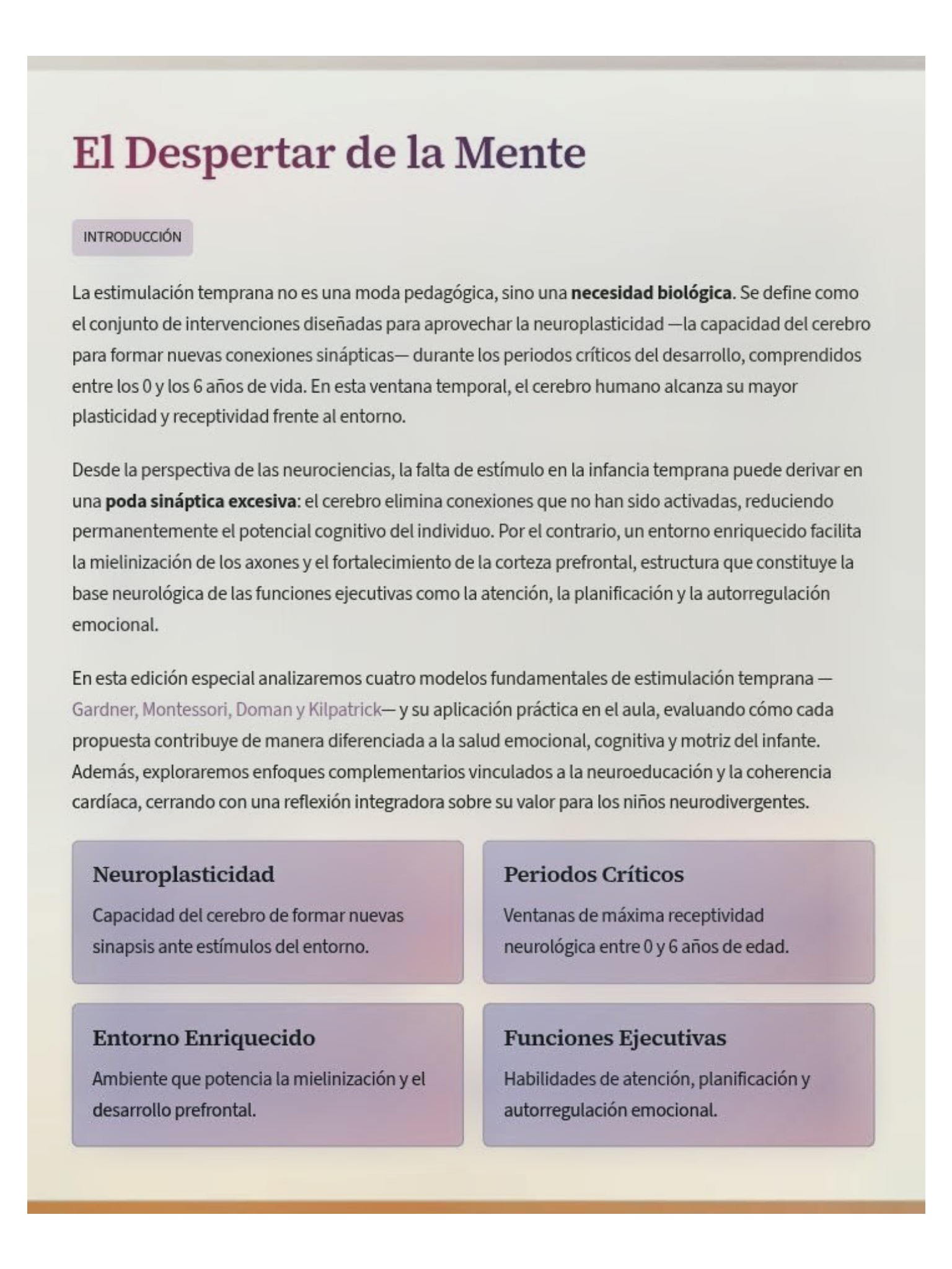 Revista Cerebros Plásticos — page 3