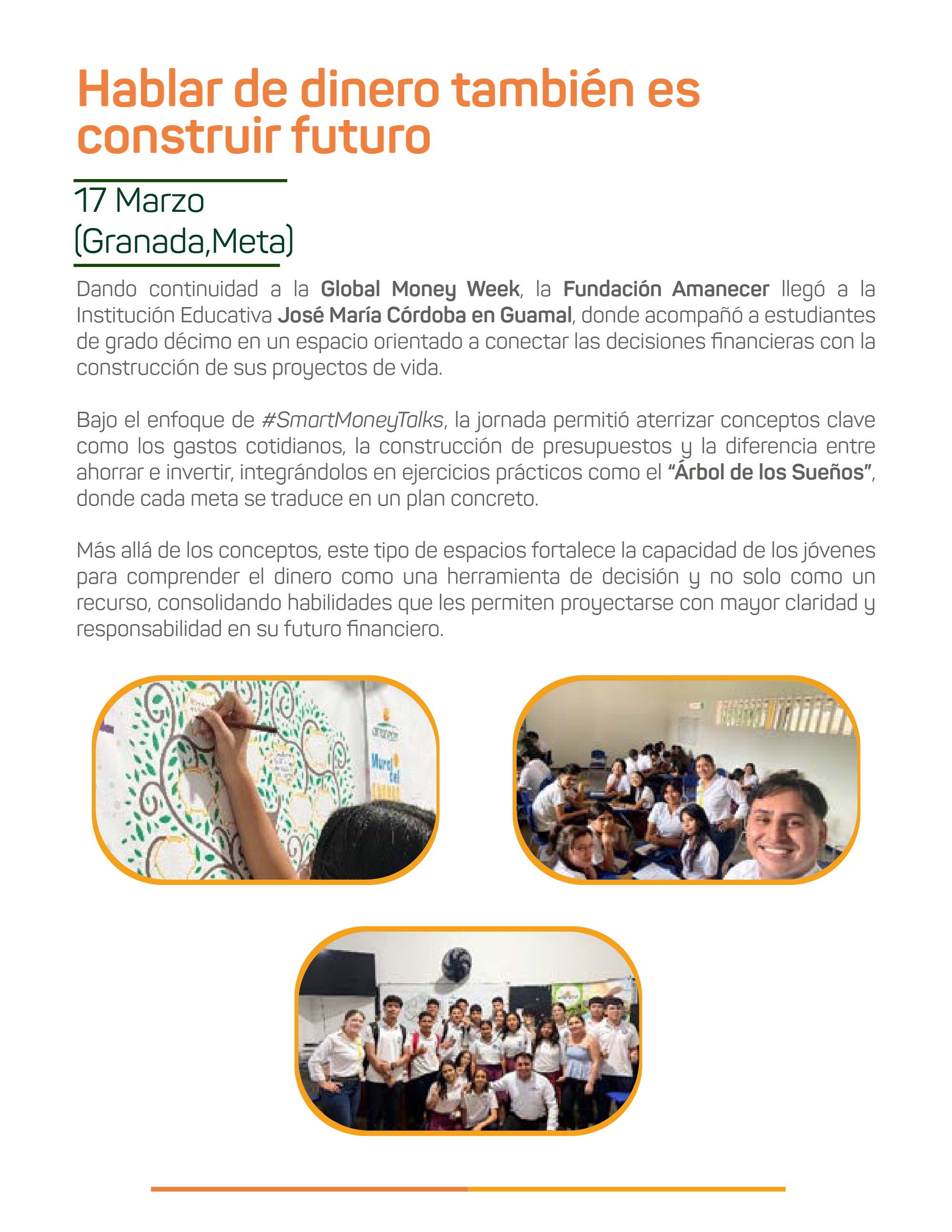 Boletín Fundación Amanecer — page 21