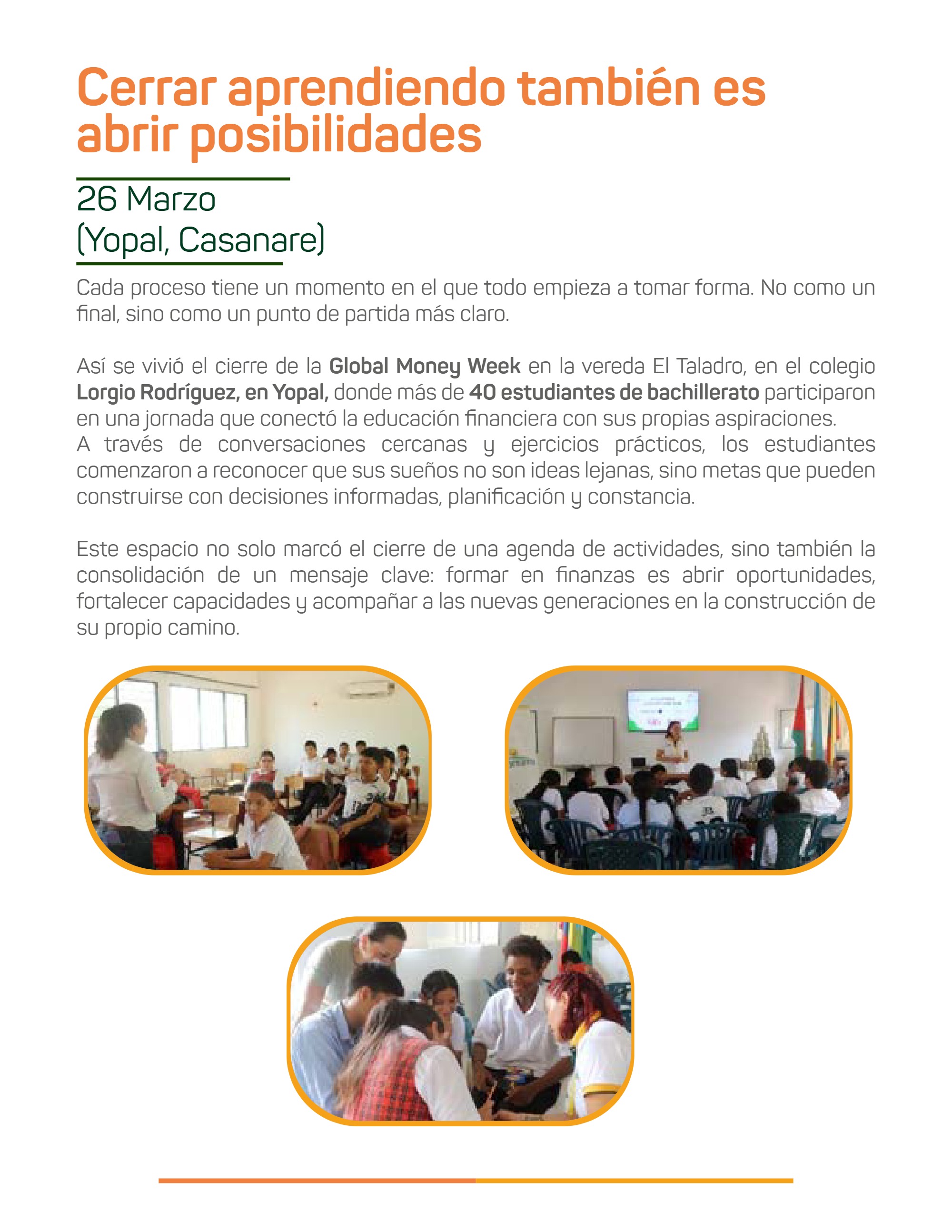 Boletín Fundación Amanecer — page 22