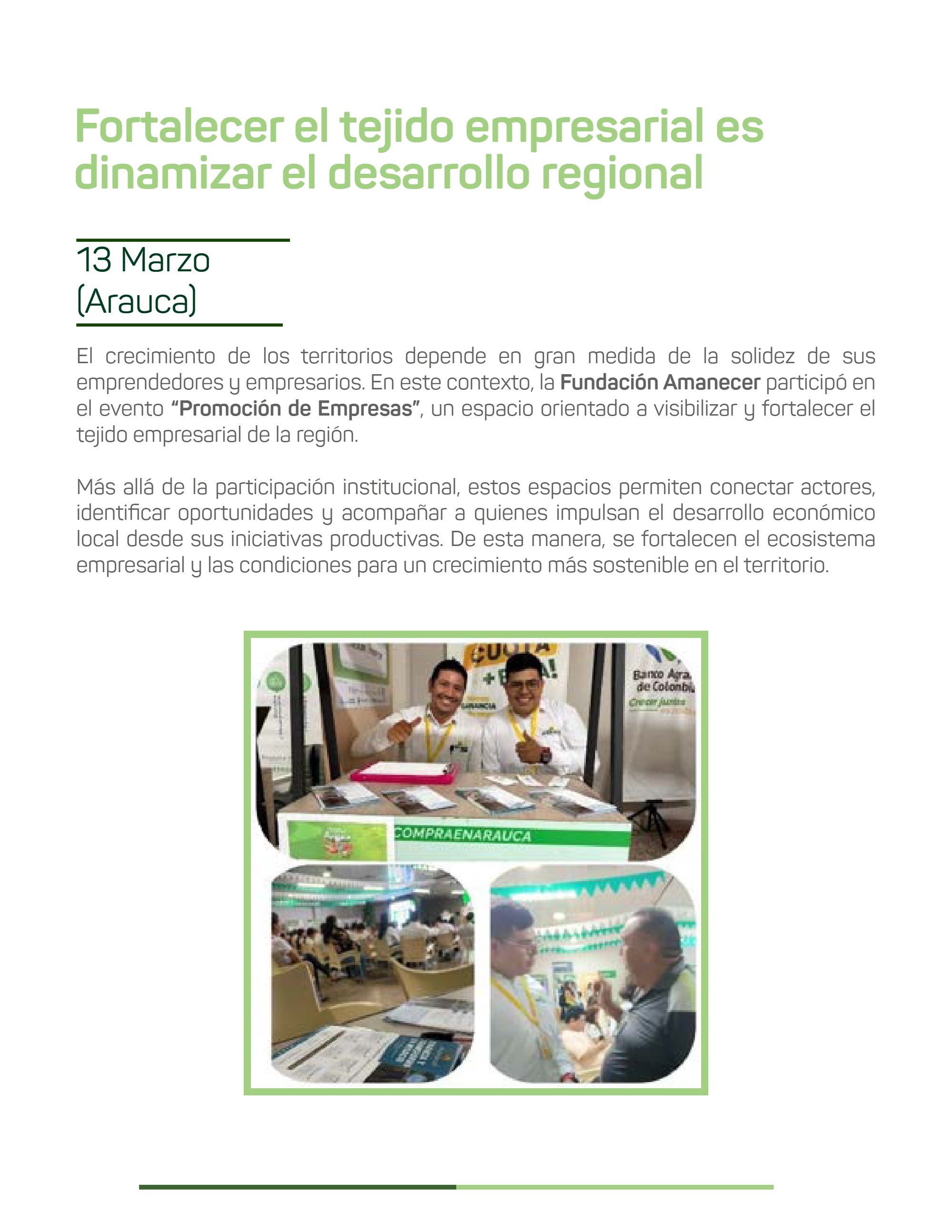 Boletín Fundación Amanecer — page 35