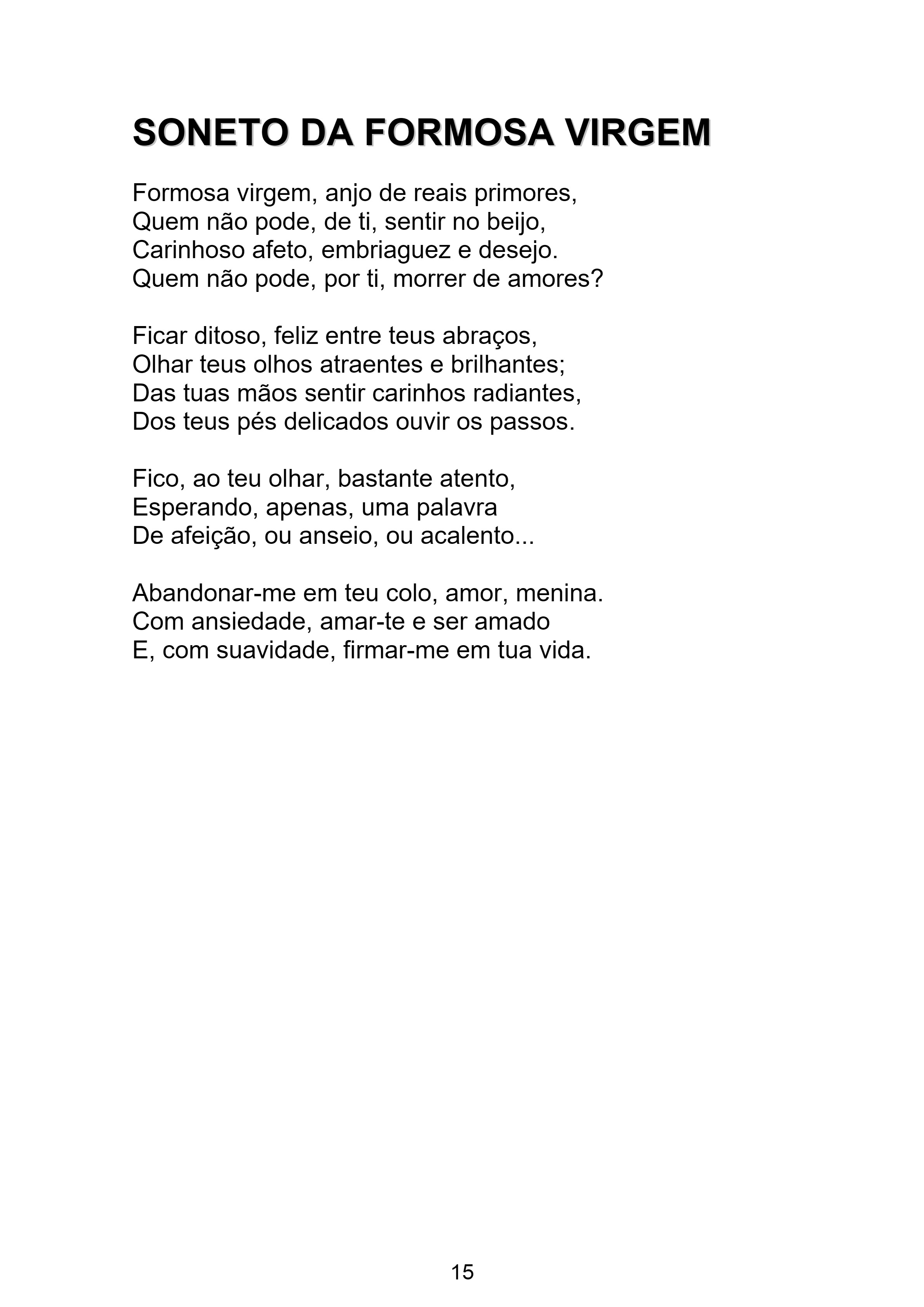 Soneto E Poesia — page 20