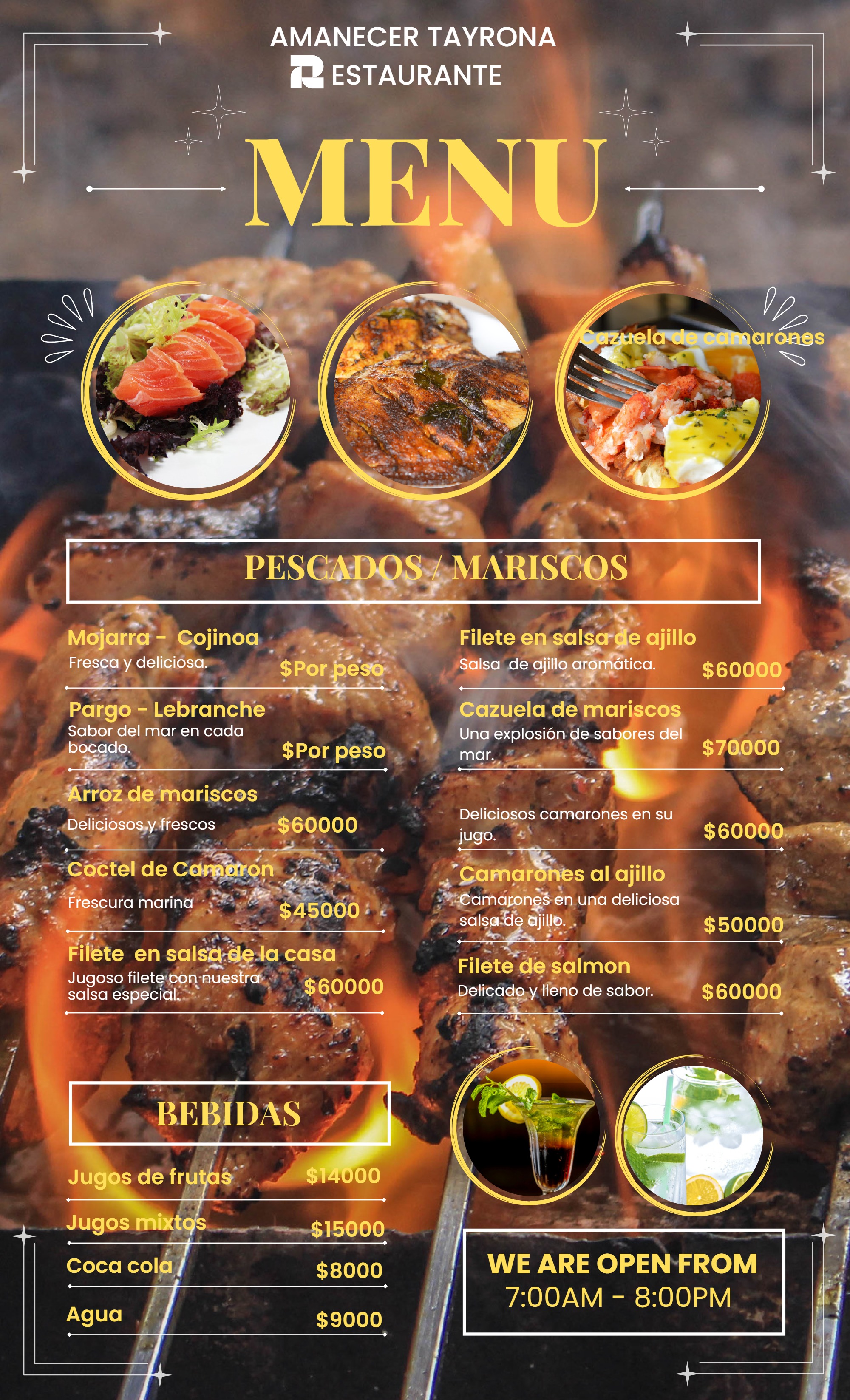 Restaurant Menu — page 3