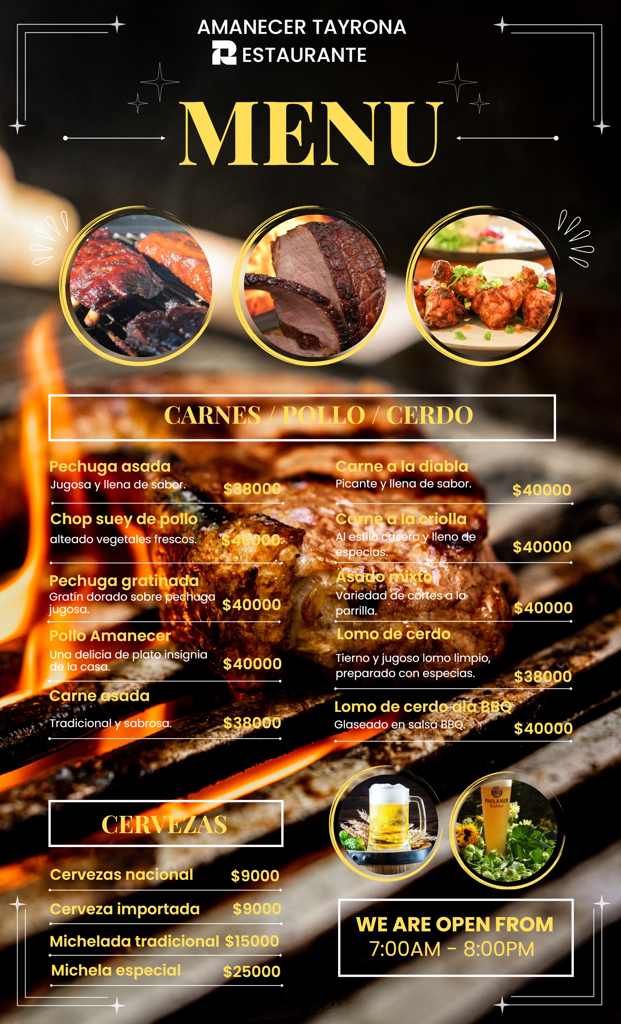 Restaurant Menu — page 4