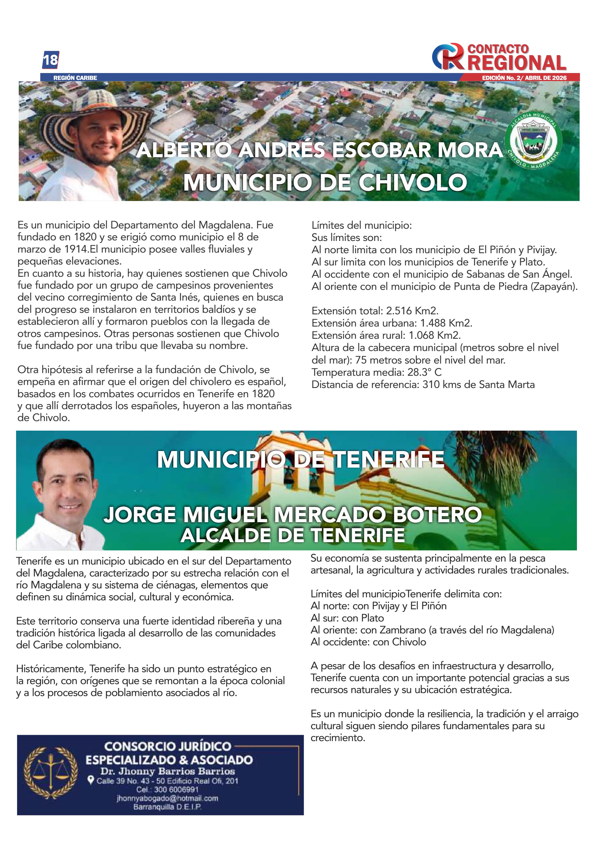 CONTACTO REGIONAL VIRTUAL — page 18