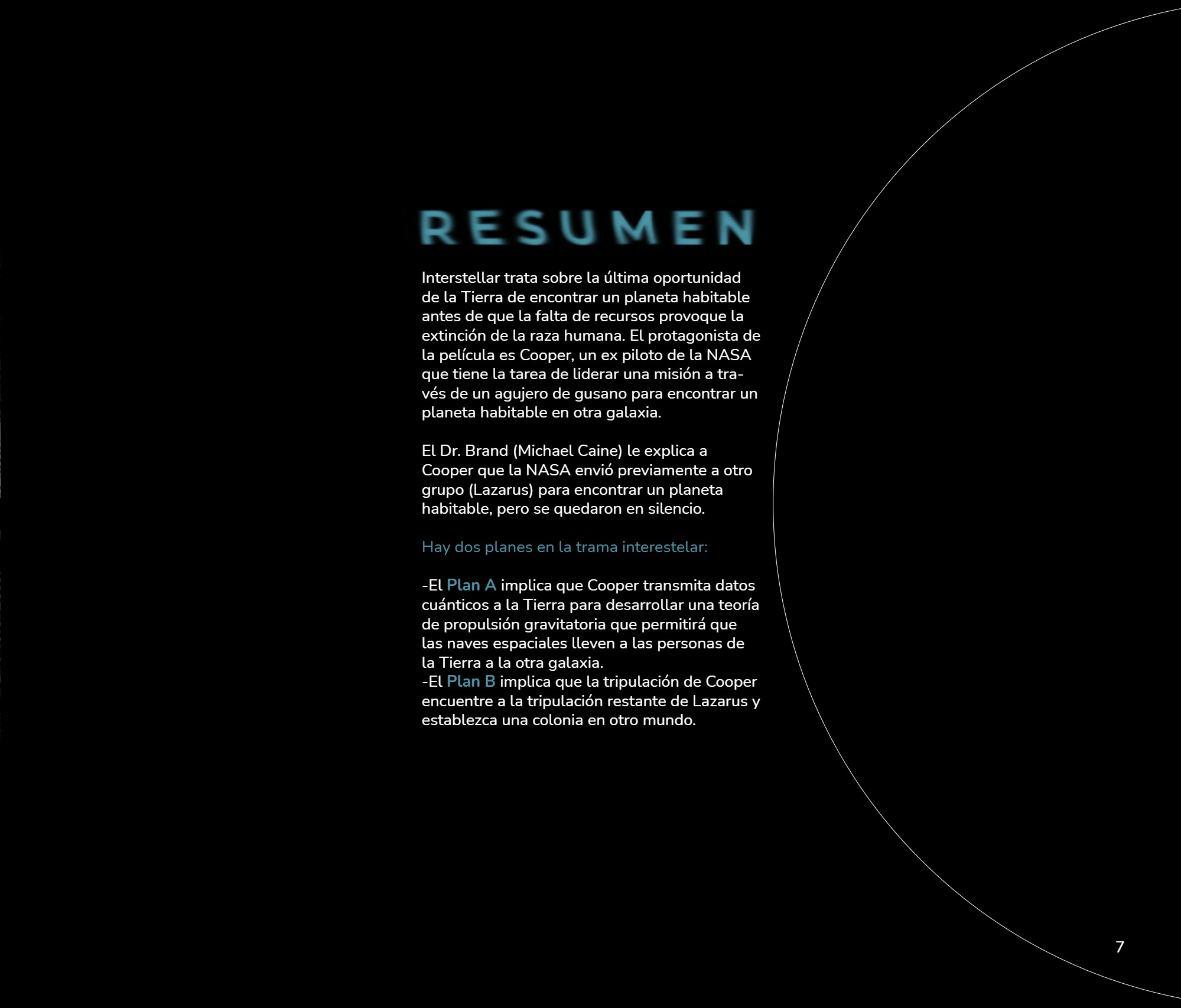 Pressbook Interstellar — page 7
