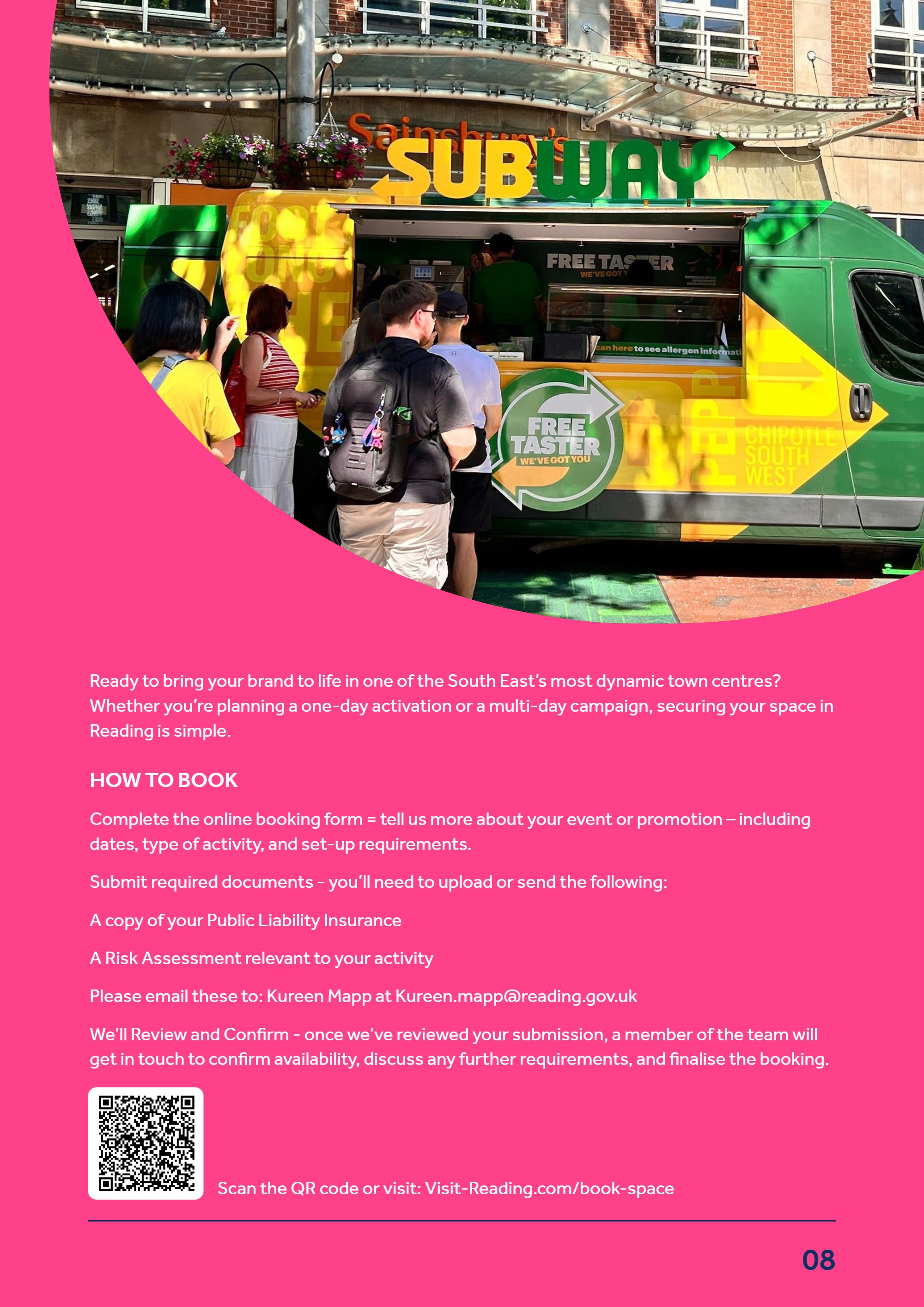 Showcase Your Brand in Reading: — page 9