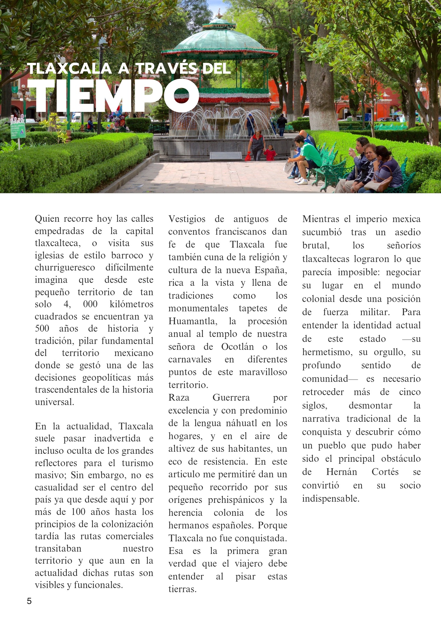 Revista cultural Tlaxcalzil — page 5