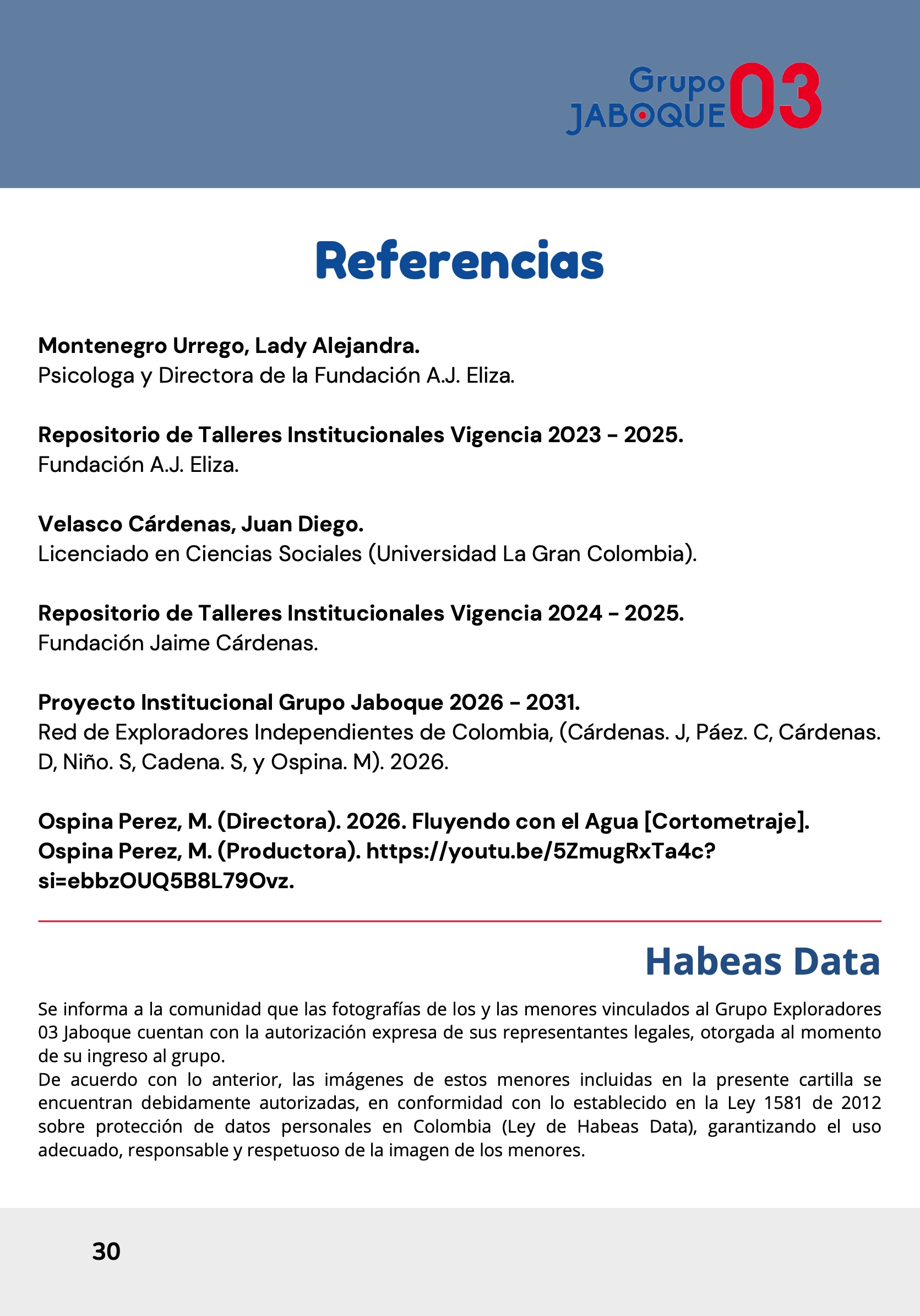 Cartilla de Educación Socioemocional_Dirigentes_GEJaboque — page 30
