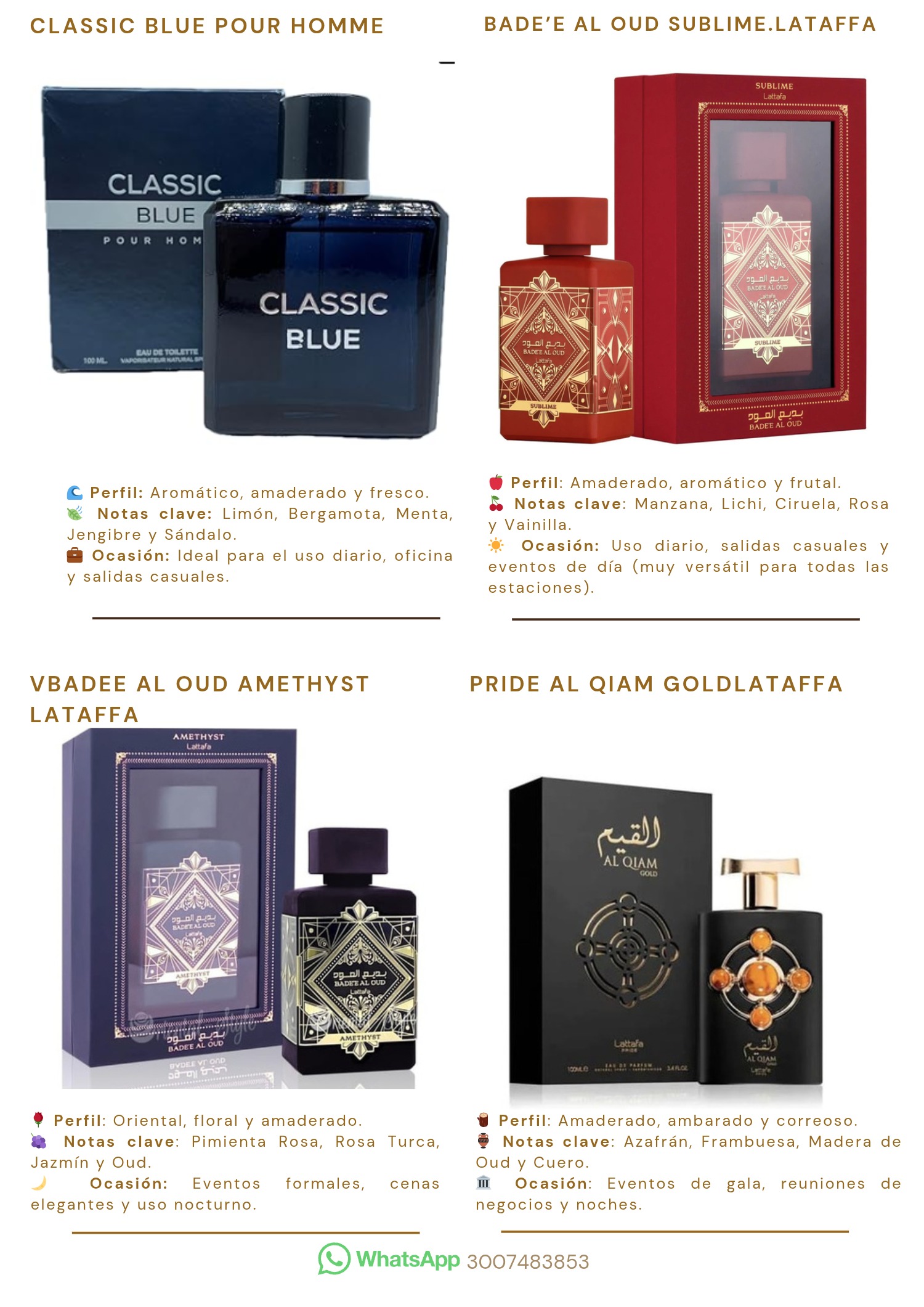Catálogo Perfumería Auren Oud-1 — page 6