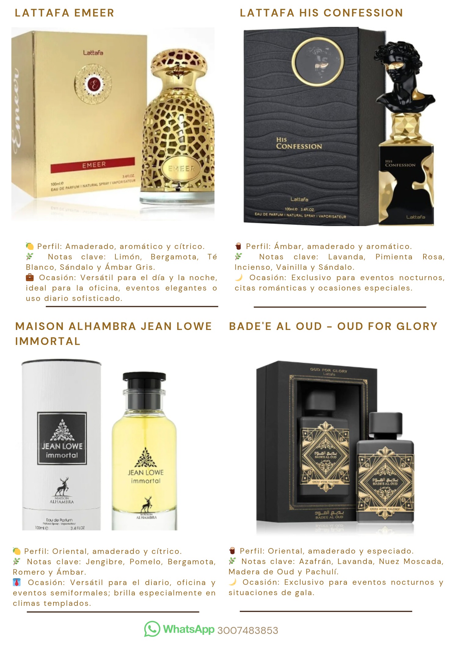 Catálogo Perfumería Auren Oud-1 — page 8