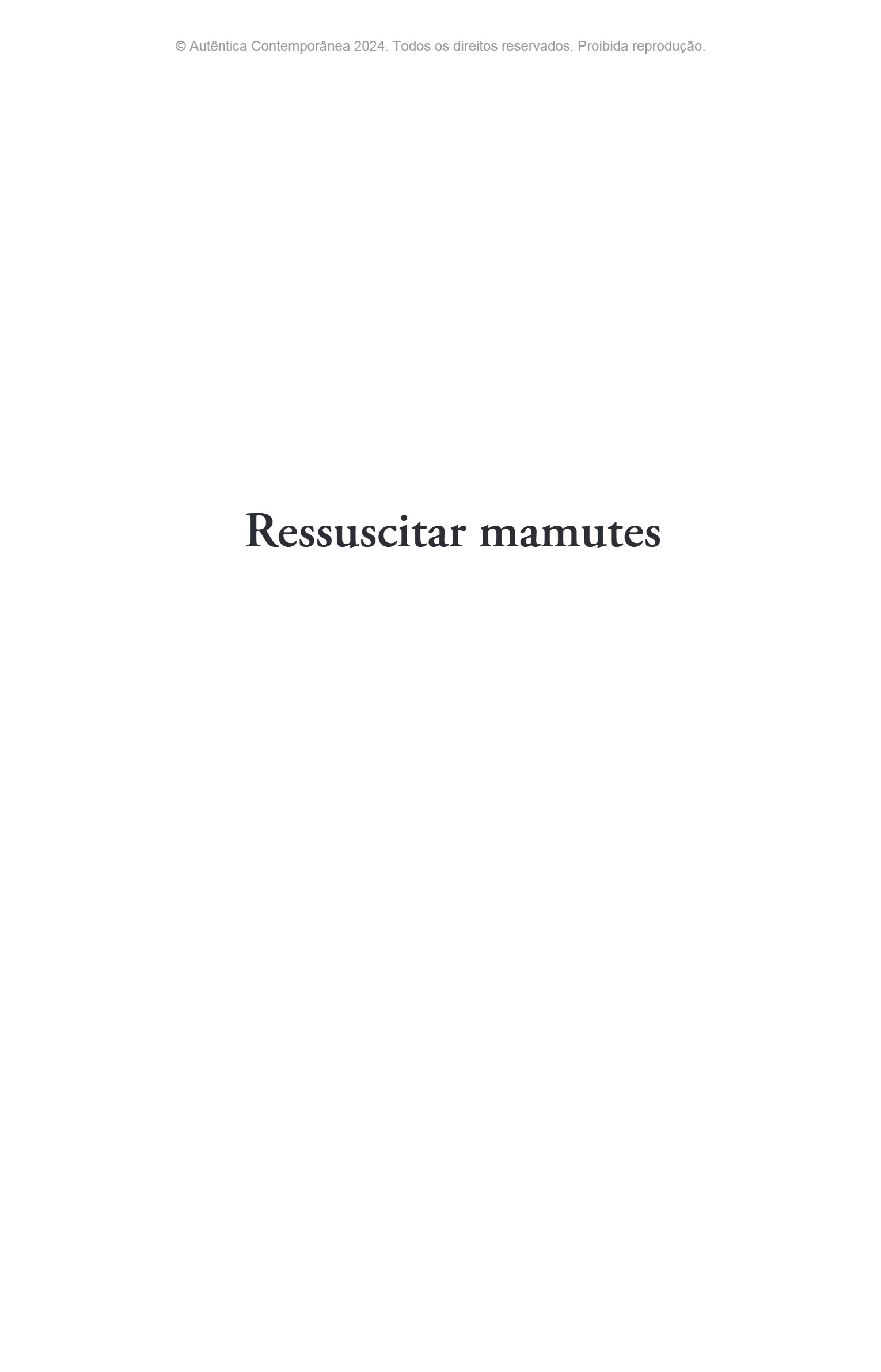 Ressucitar mamutes (Silvana Tavano) — page 2