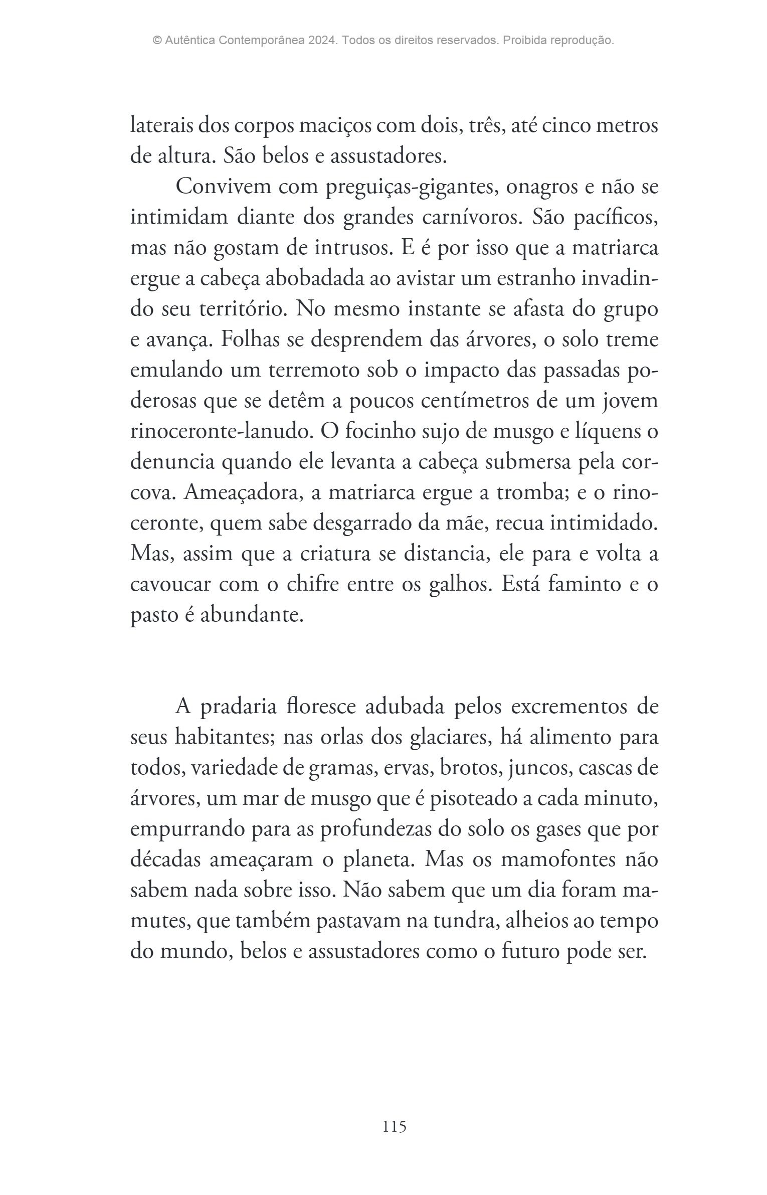 Ressucitar mamutes (Silvana Tavano) — page 116