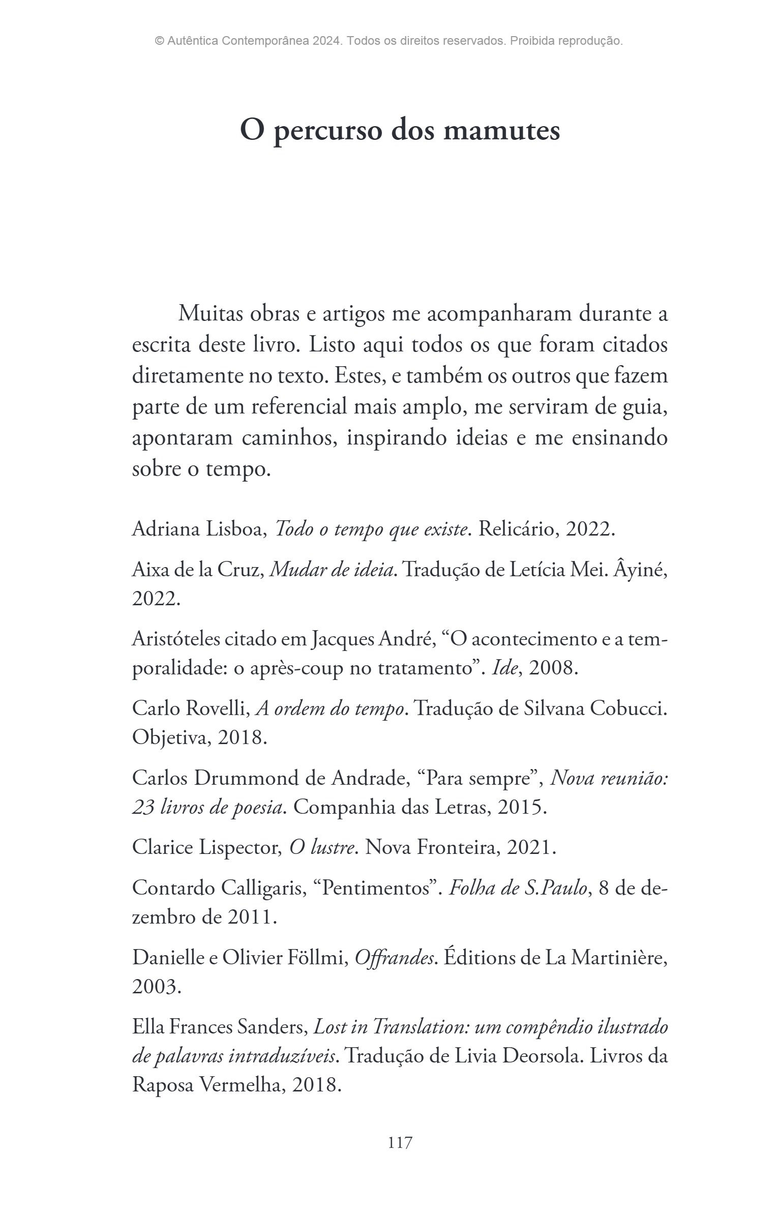 Ressucitar mamutes (Silvana Tavano) — page 118