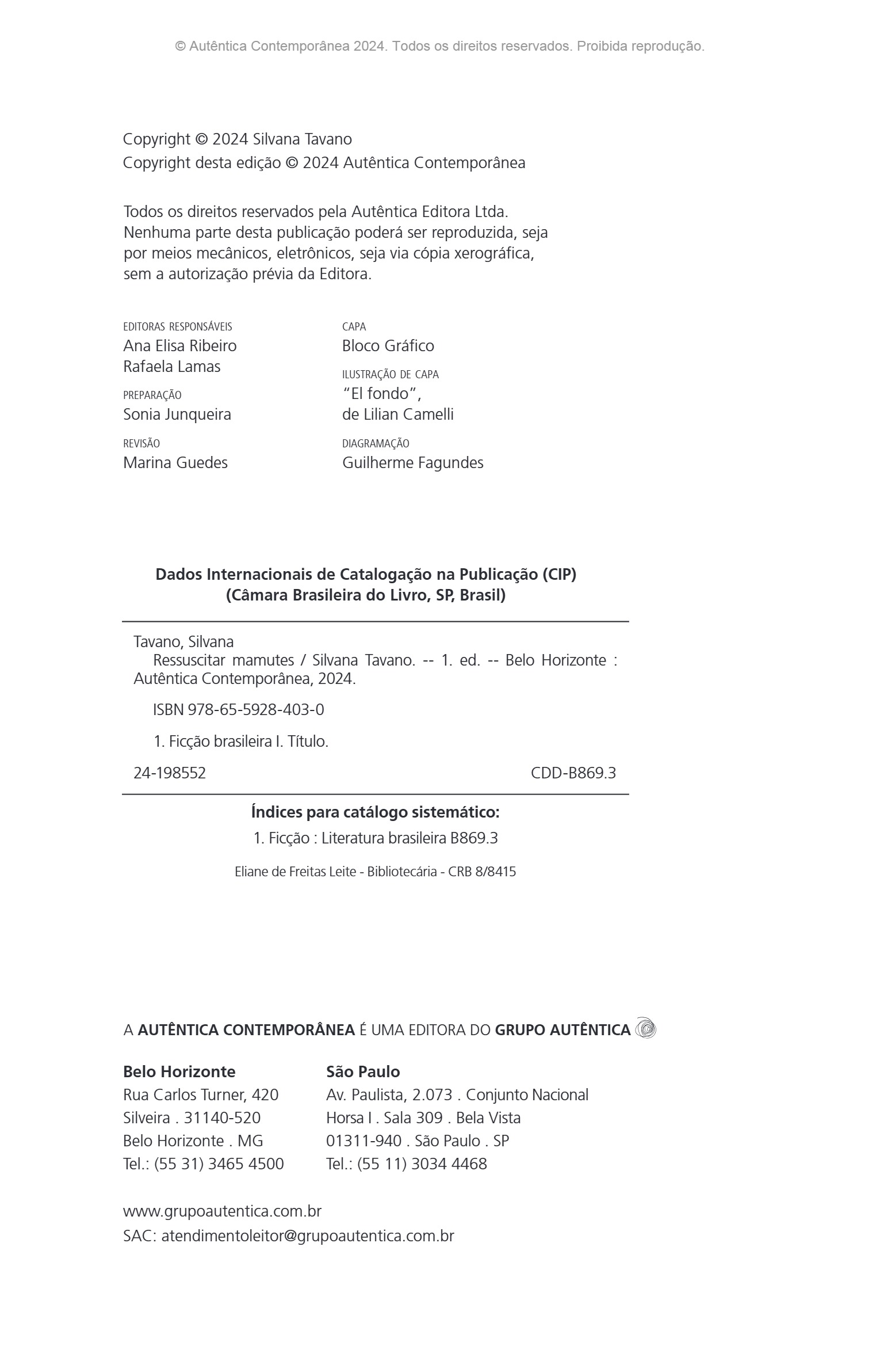 Ressucitar mamutes (Silvana Tavano) — page 5
