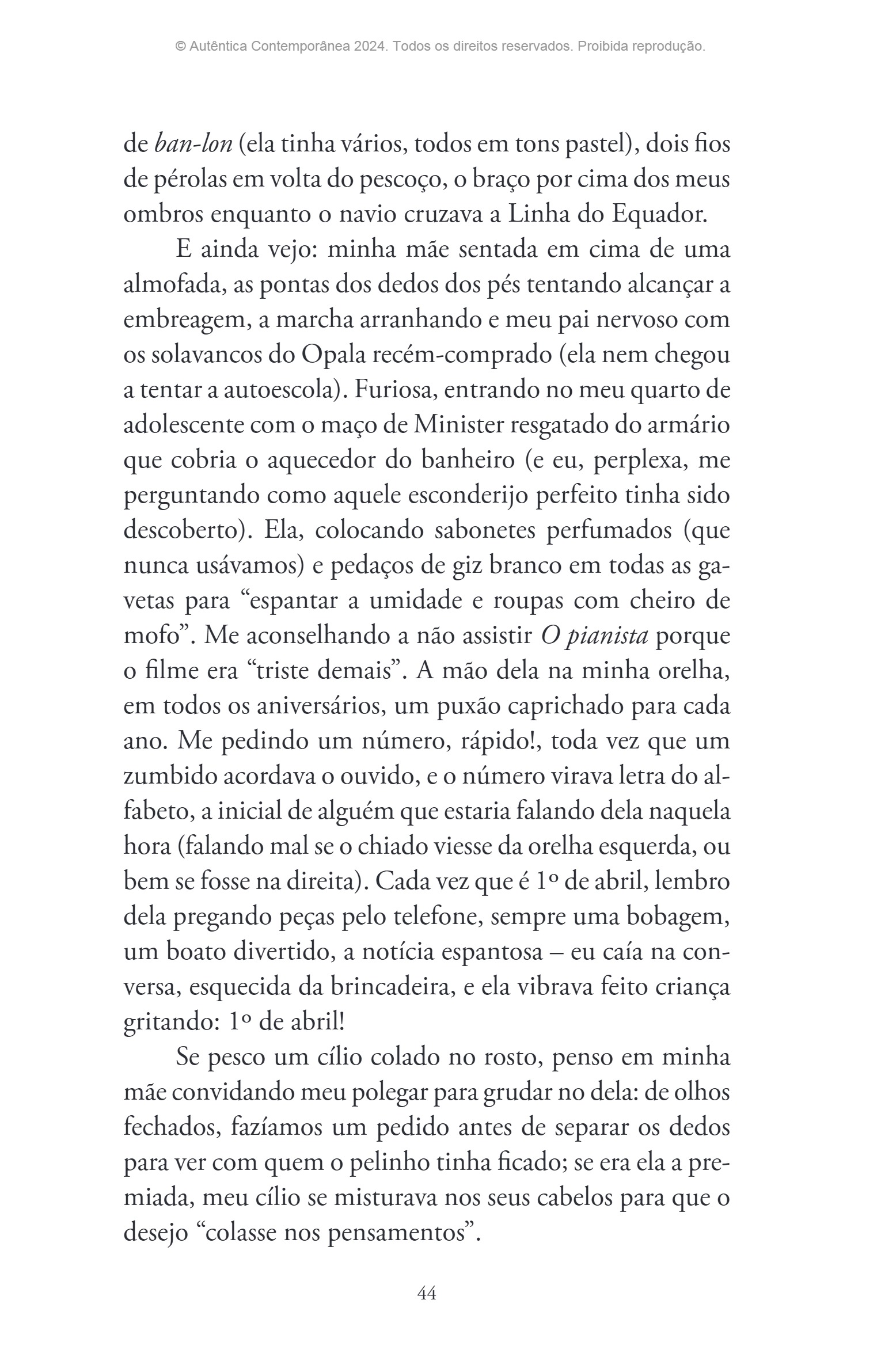 Ressucitar mamutes (Silvana Tavano) — page 45