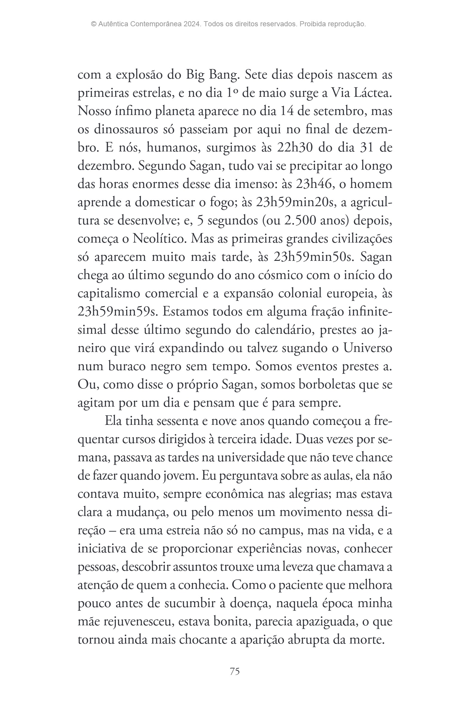 Ressucitar mamutes (Silvana Tavano) — page 76