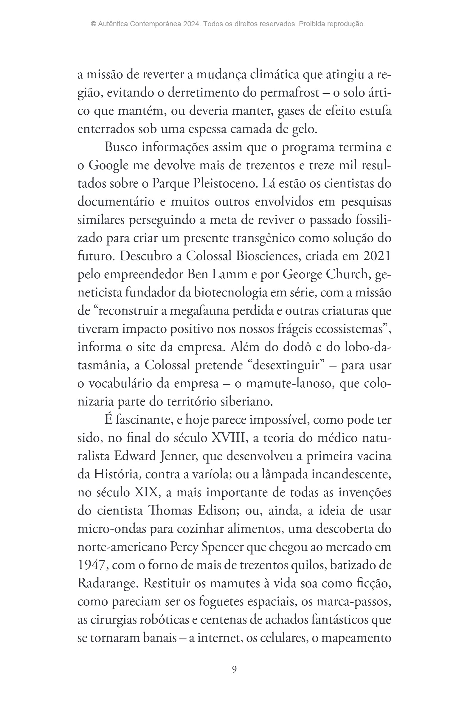Ressucitar mamutes (Silvana Tavano) — page 10