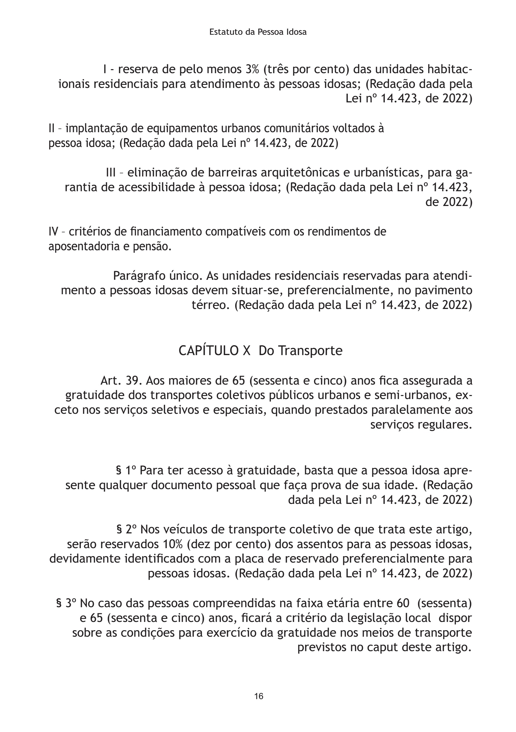 Estatuto da Pessoa Idosa 2026 — page 16