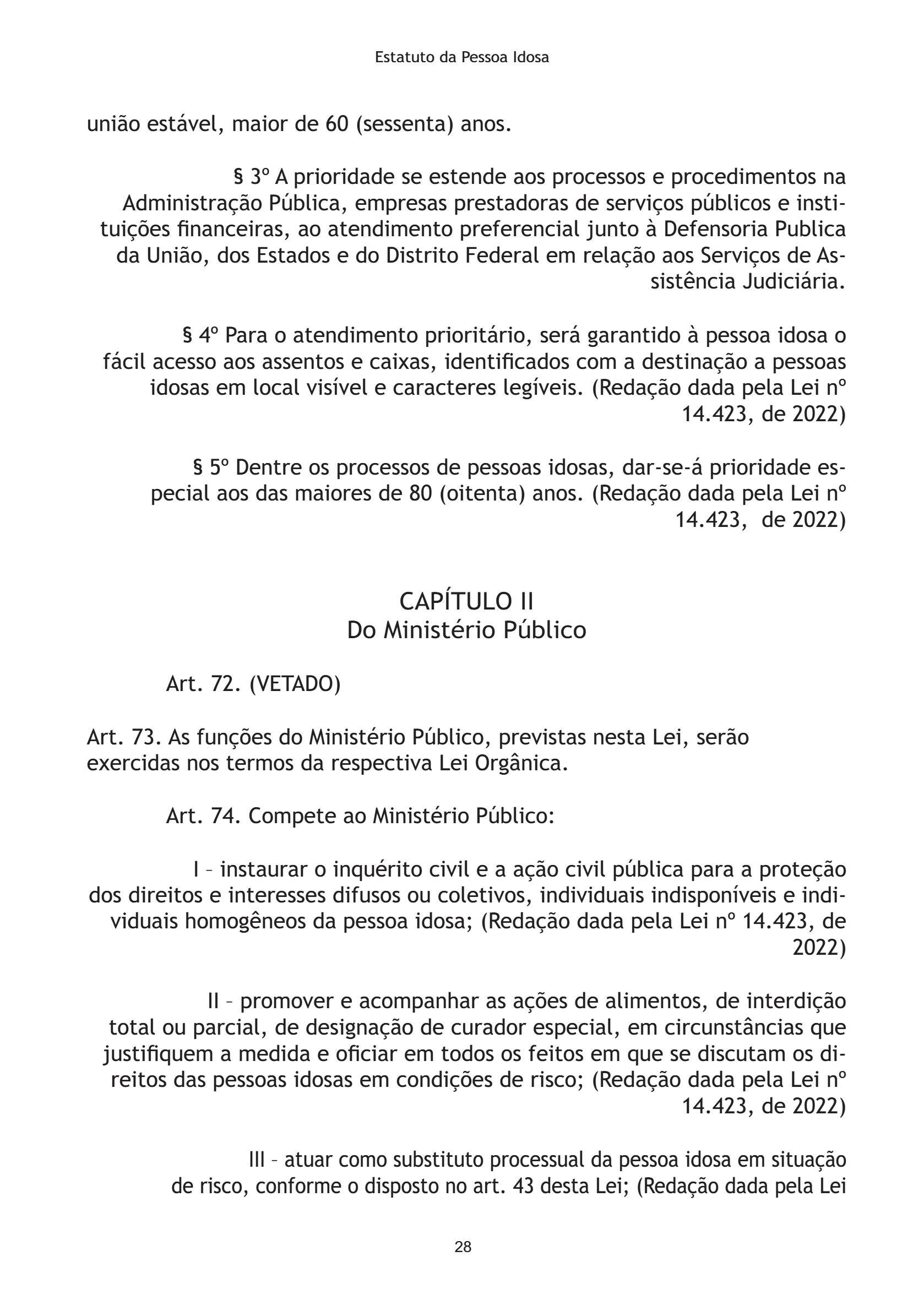 Estatuto da Pessoa Idosa 2026 — page 28