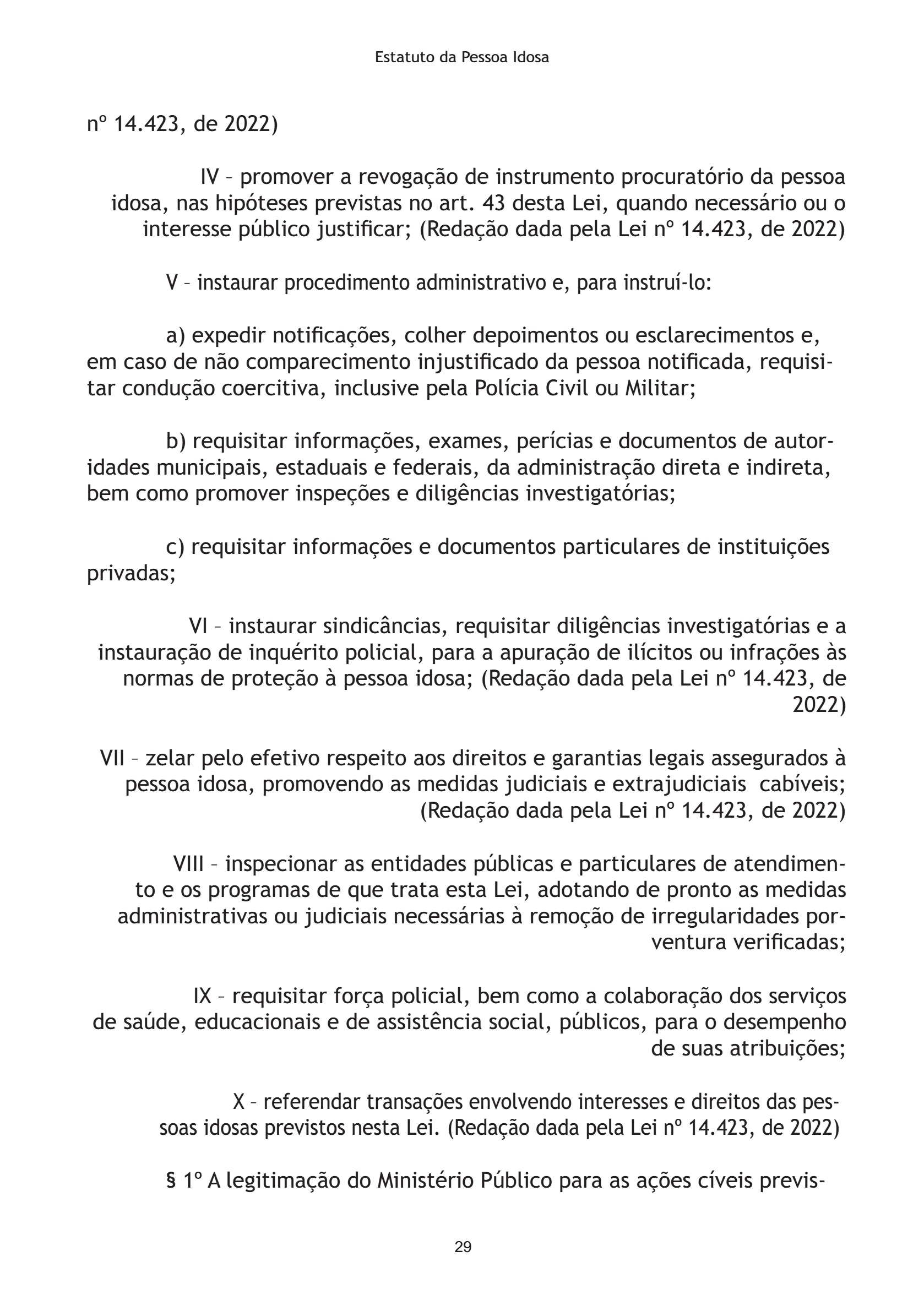 Estatuto da Pessoa Idosa 2026 — page 29
