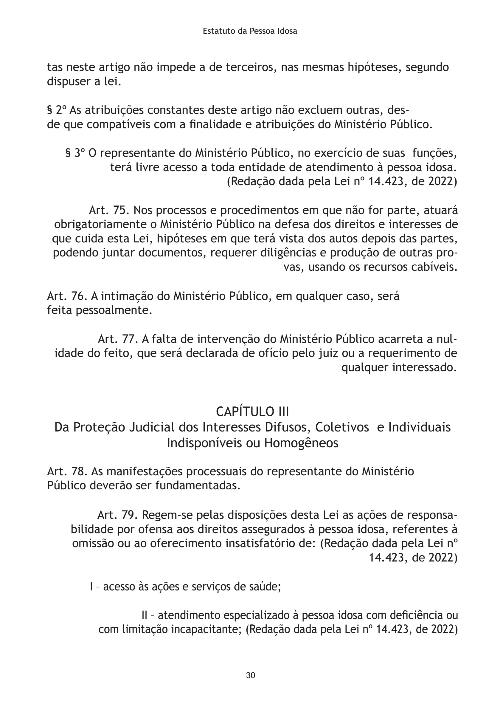 Estatuto da Pessoa Idosa 2026 — page 30