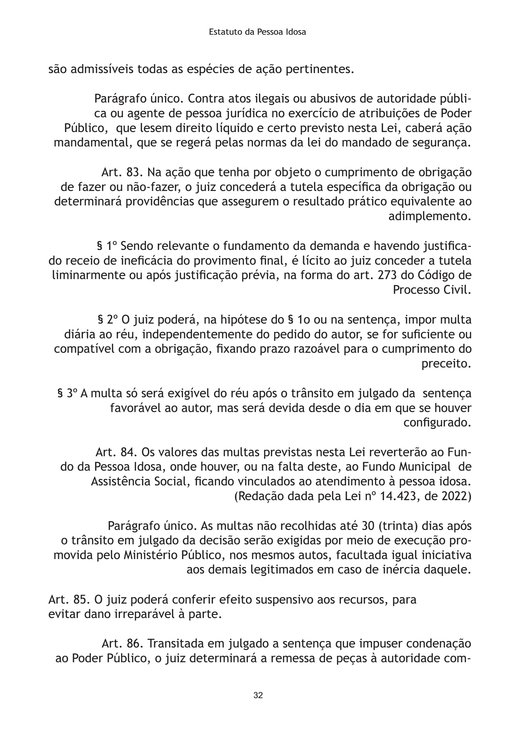 Estatuto da Pessoa Idosa 2026 — page 32
