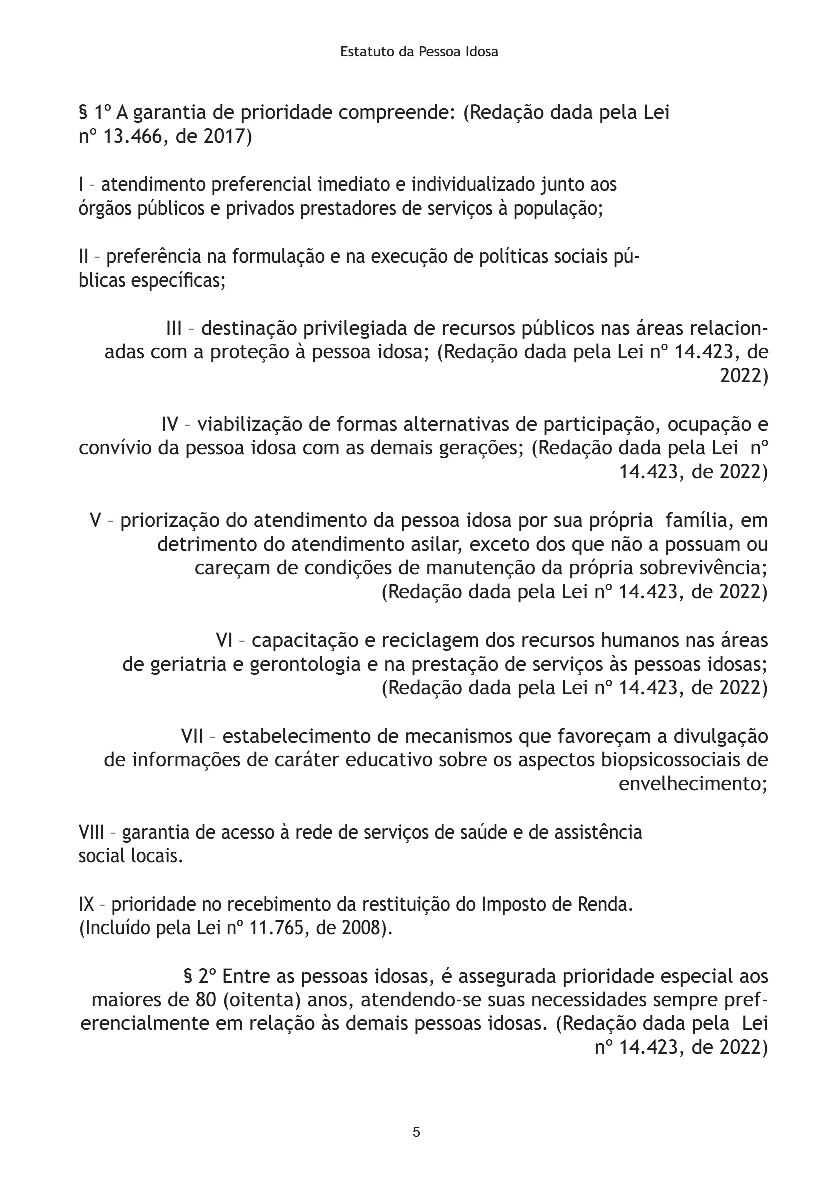 Estatuto da Pessoa Idosa 2026 — page 5