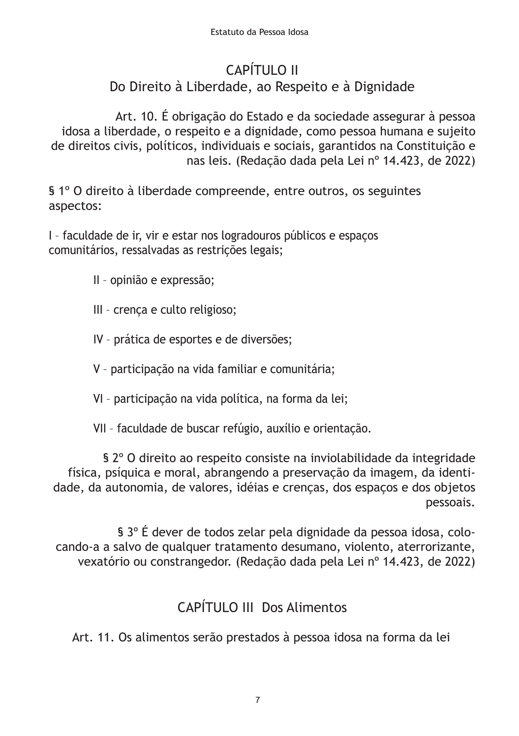 Estatuto da Pessoa Idosa 2026 — page 7
