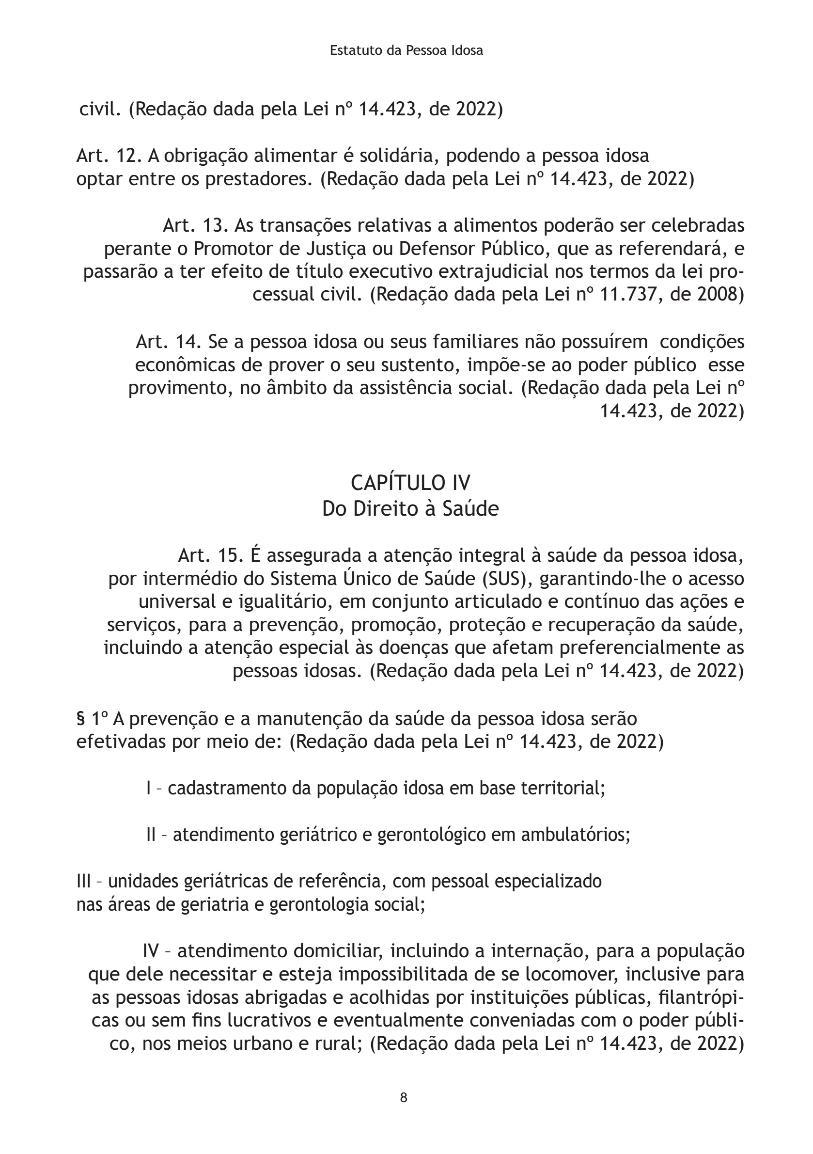 Estatuto da Pessoa Idosa 2026 — page 8