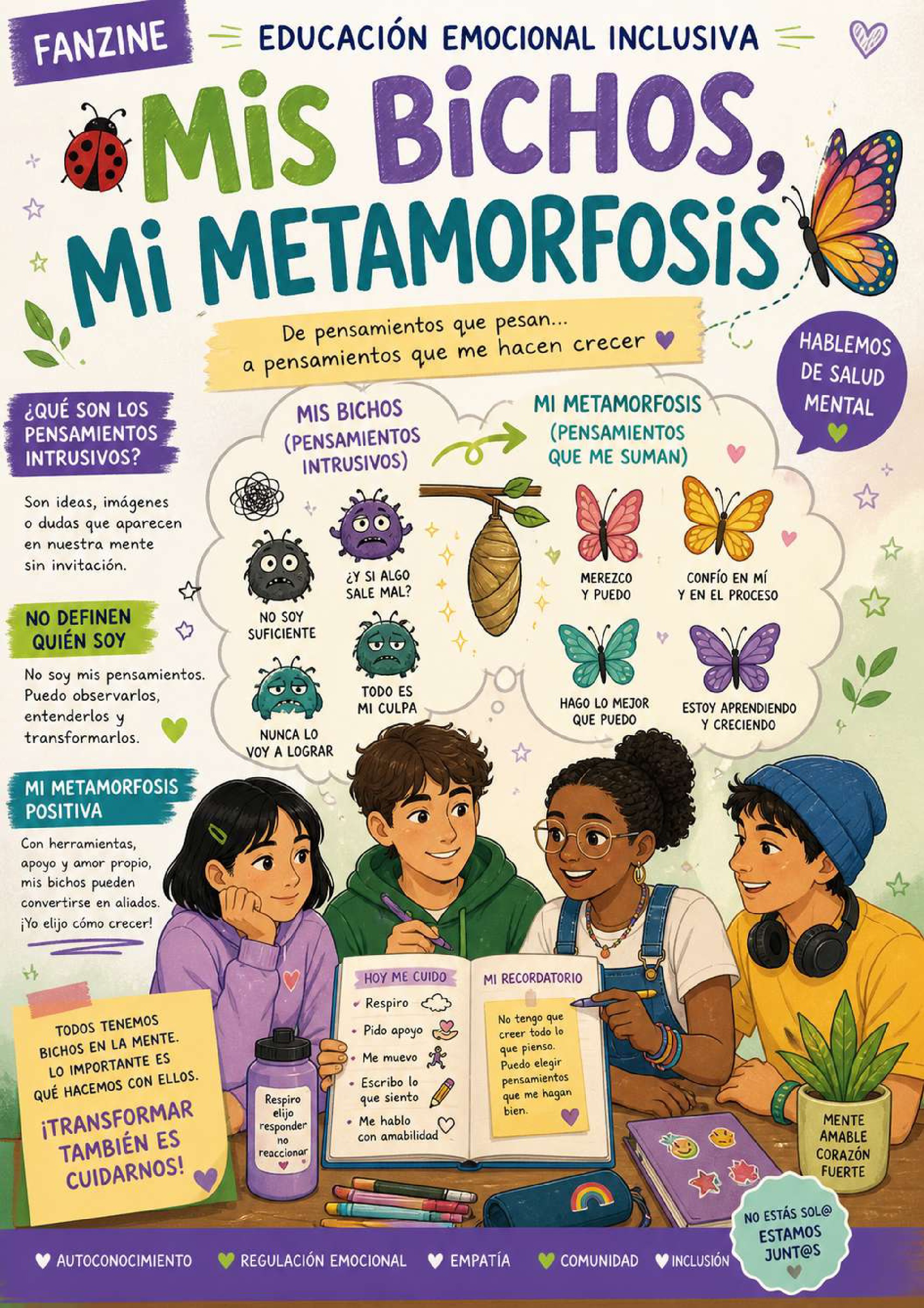 FANZINE MIS BICHOS, MI METAMORFOSIS