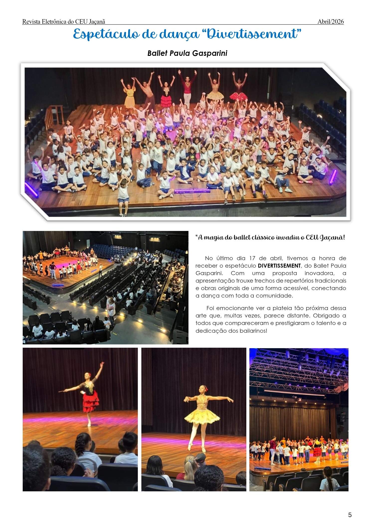 Revista Eletrônica CEU Jaçanã - Abril de 2026 — page 5