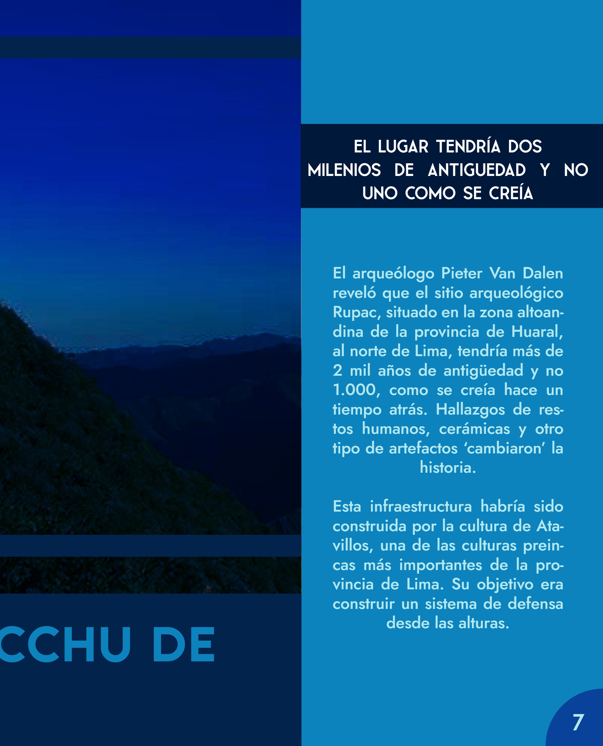 Conociendo nuestro pasado milenario — page 7