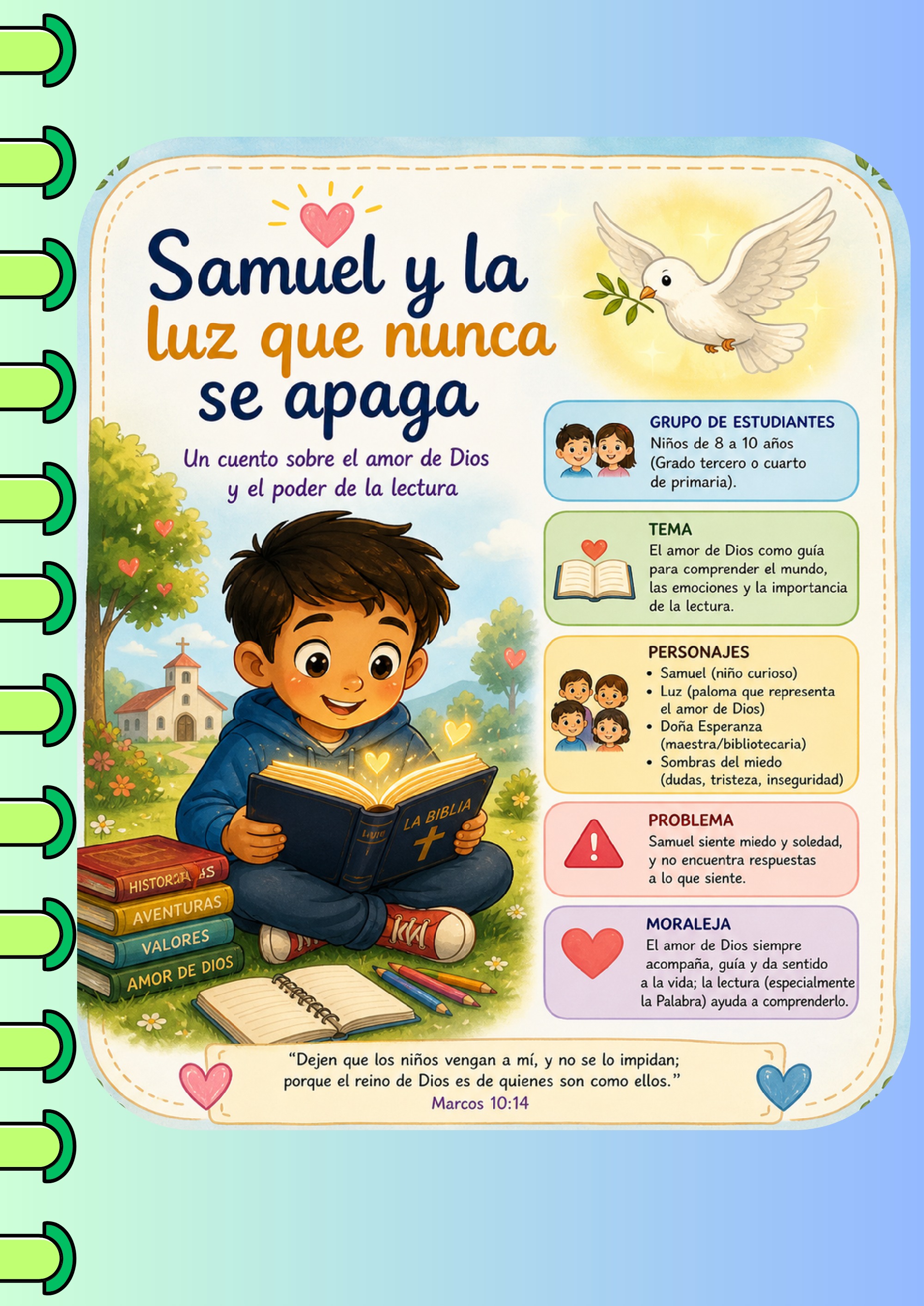 CUENTO INFANTIL: Samuel y la luz que nunca se apaga