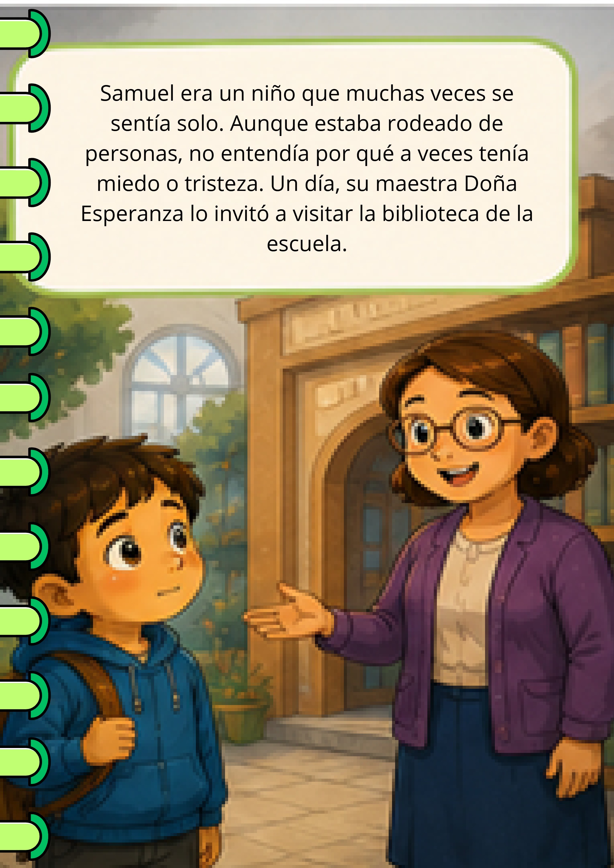 CUENTO INFANTIL: Samuel y la luz que nunca se apaga — page 4