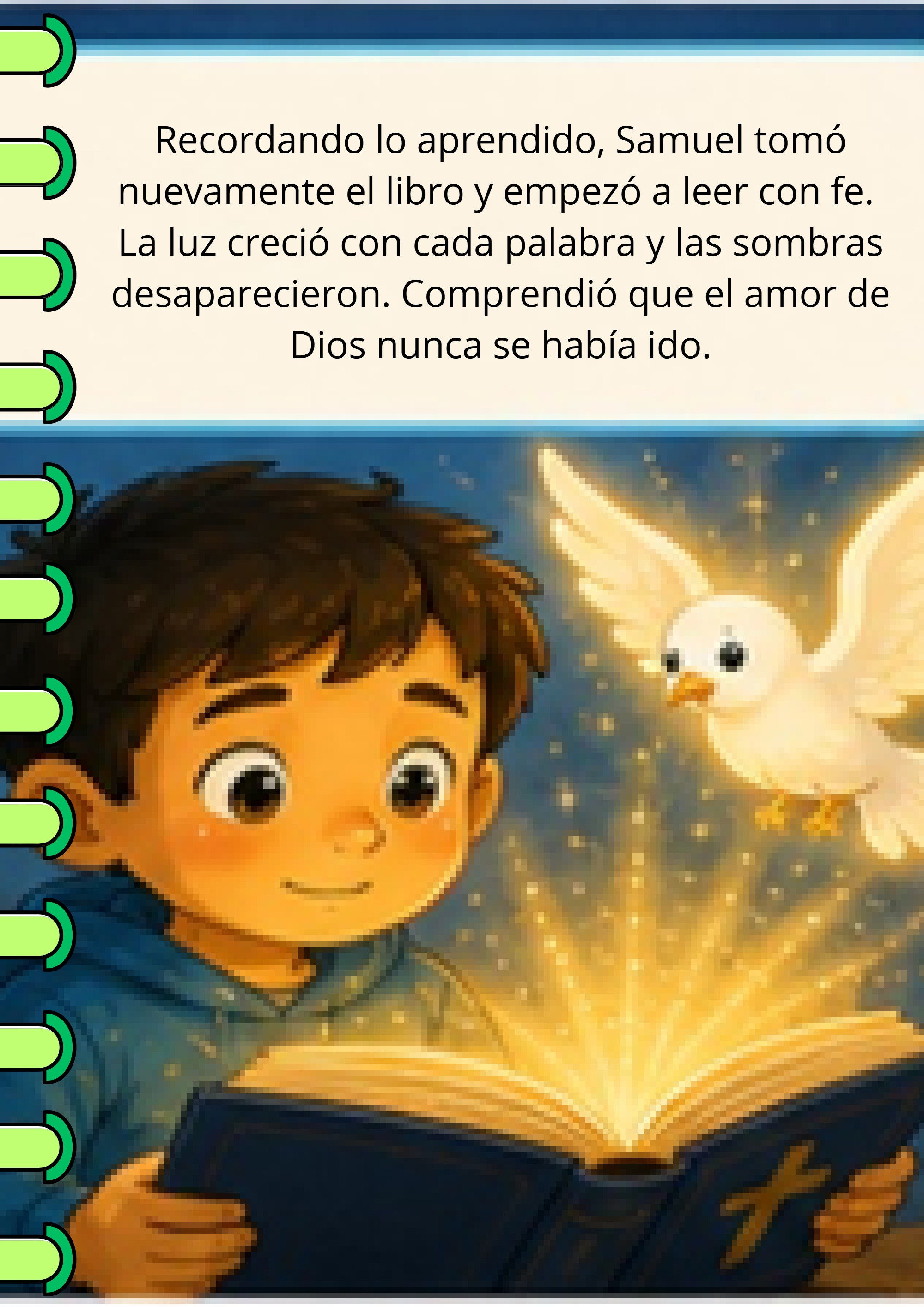 CUENTO INFANTIL: Samuel y la luz que nunca se apaga — page 9