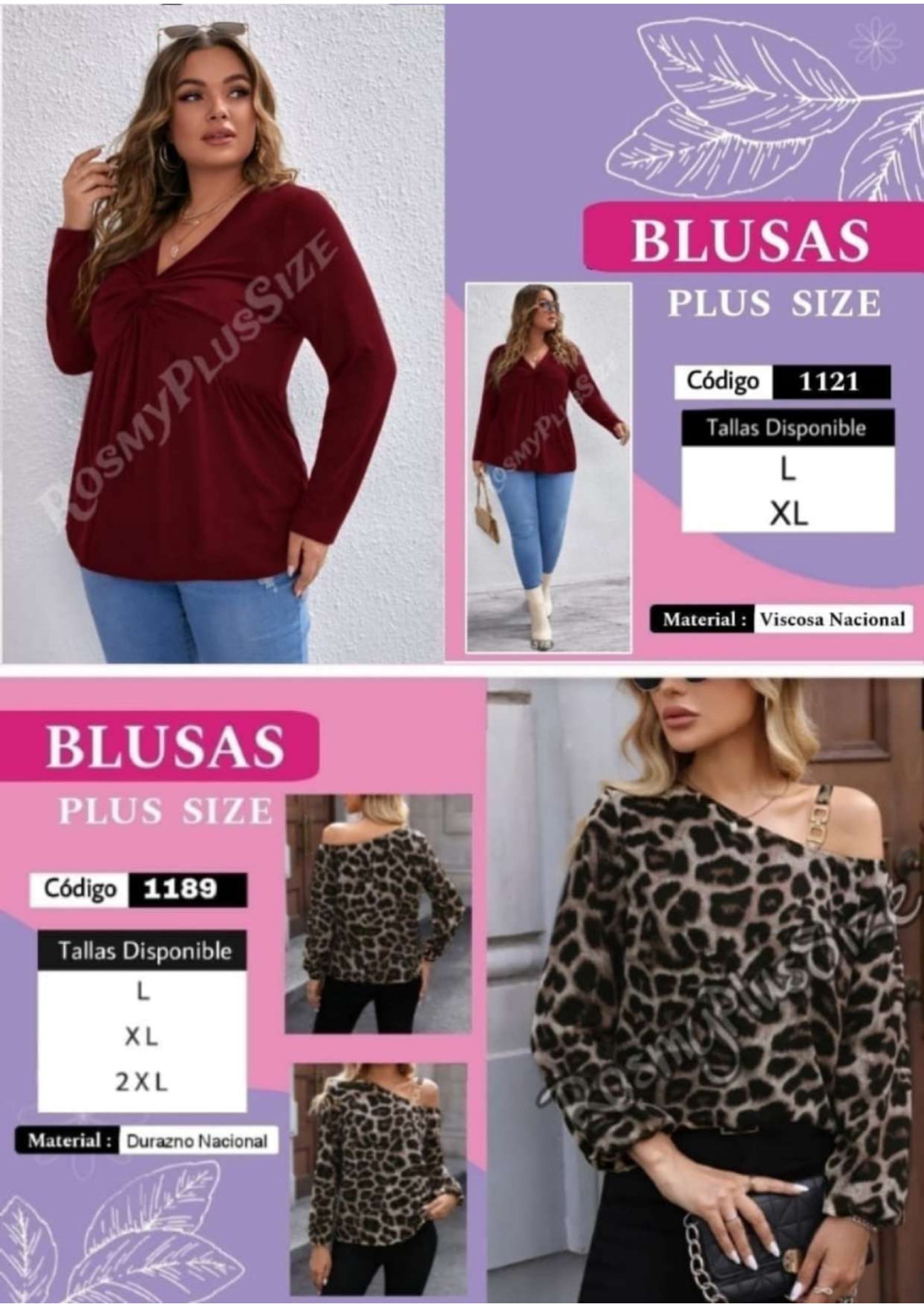 CATALOGO MAYO ROSMY PLUS SIZE — page 85