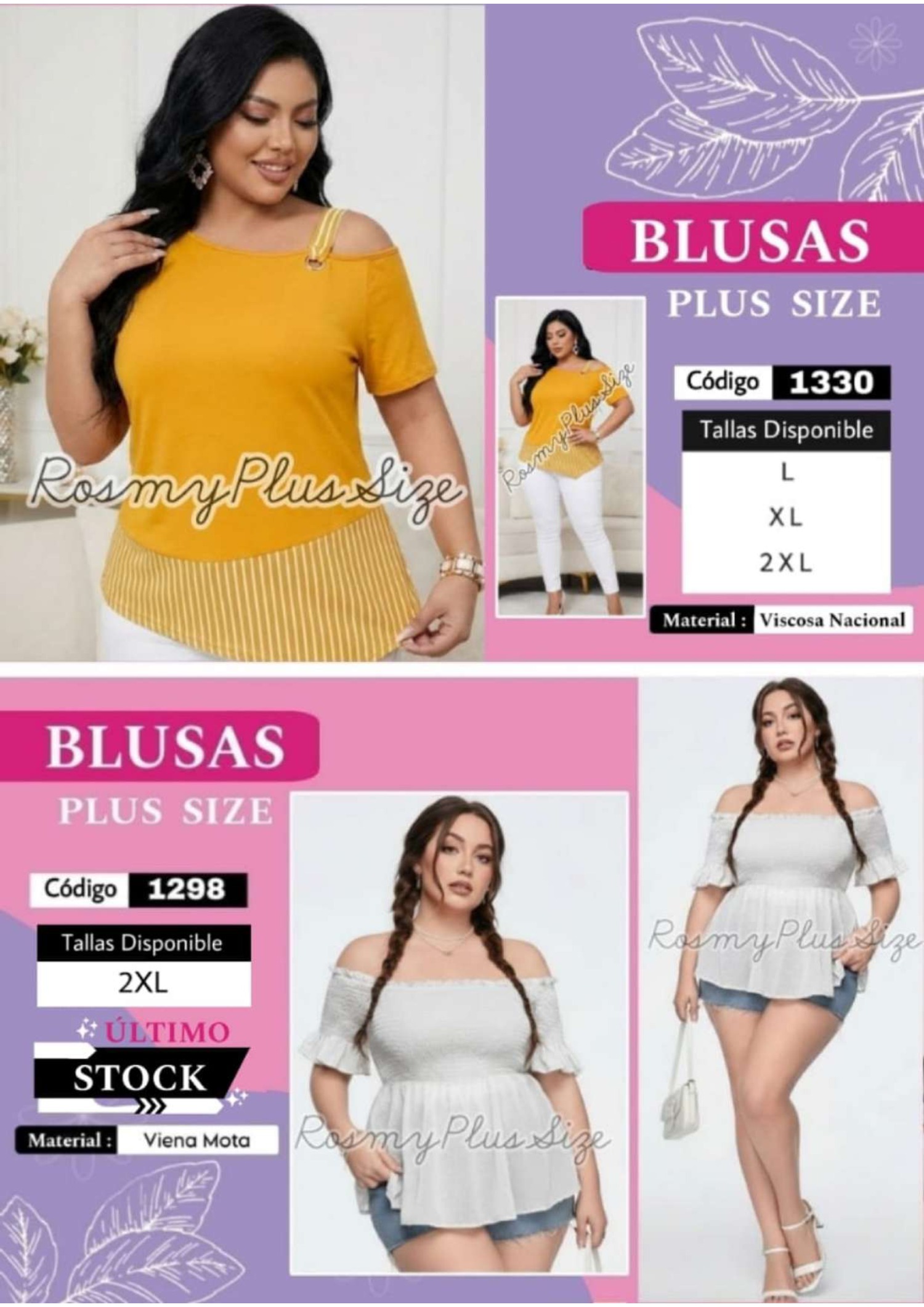 CATALOGO MAYO ROSMY PLUS SIZE — page 98