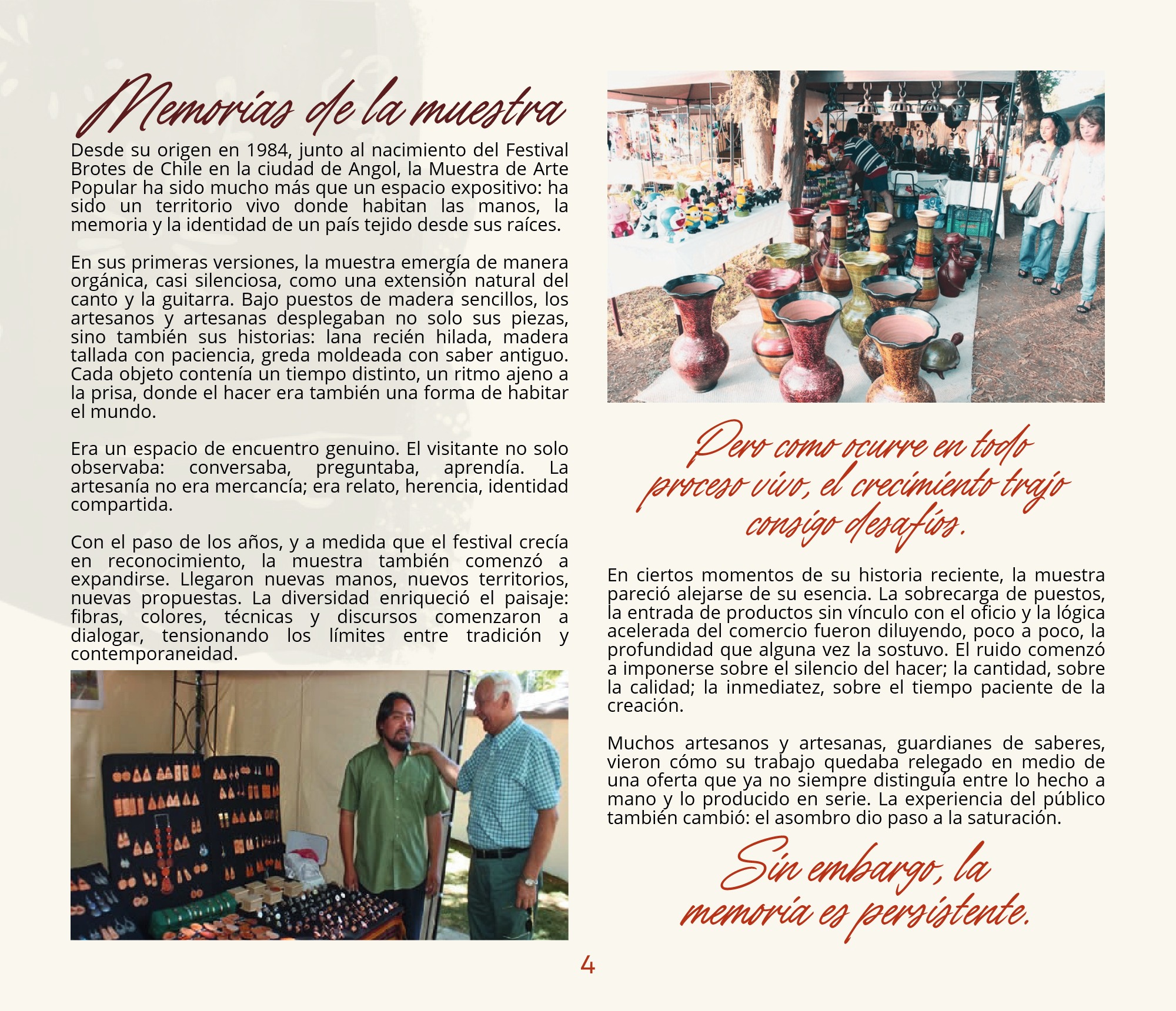 Muestra de Arte Popular Chileno 2026, Angol, Chile. — page 4