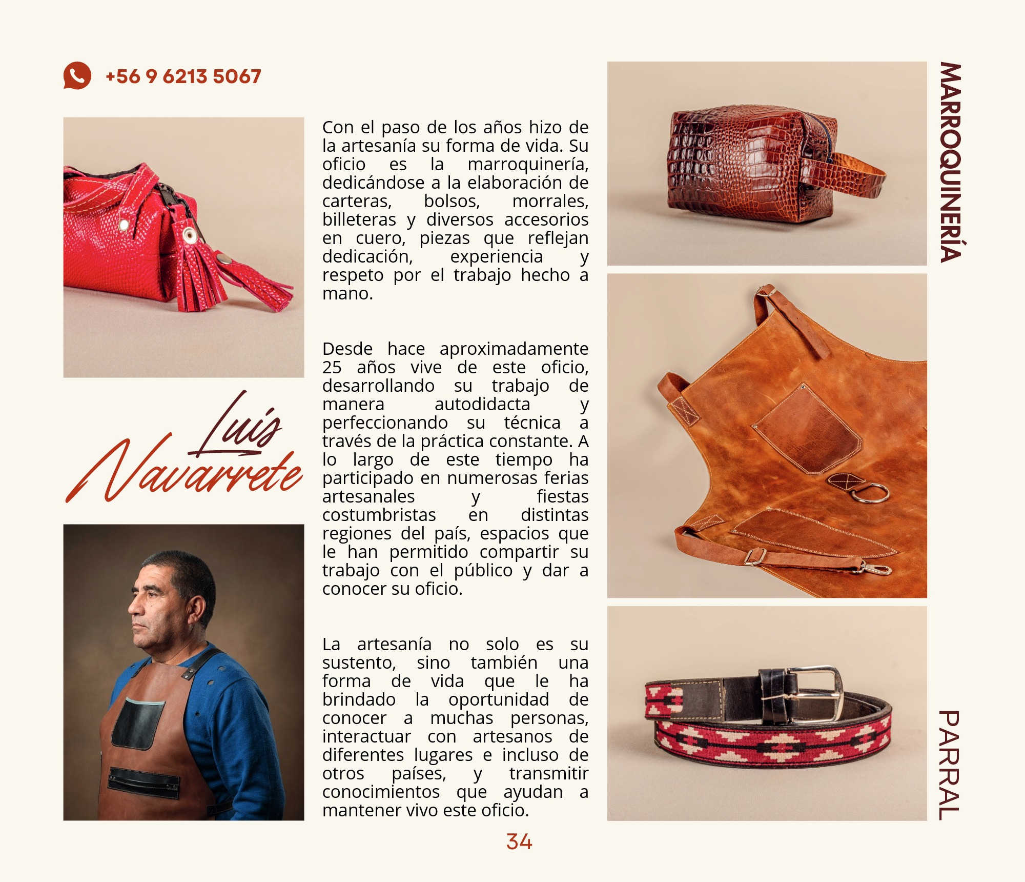 Muestra de Arte Popular Chileno 2026, Angol, Chile. — page 34