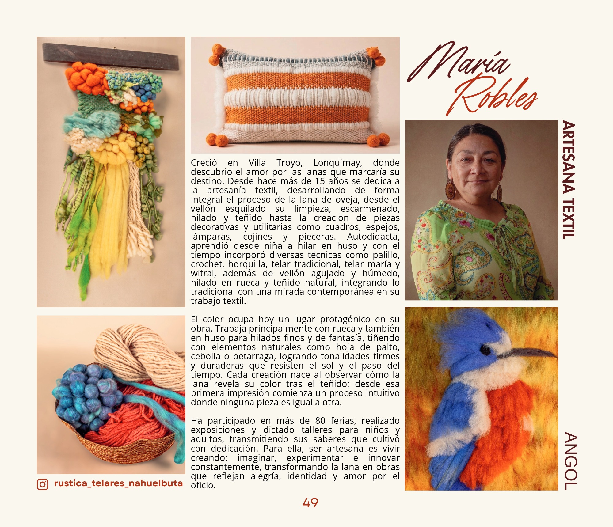 Muestra de Arte Popular Chileno 2026, Angol, Chile. — page 49
