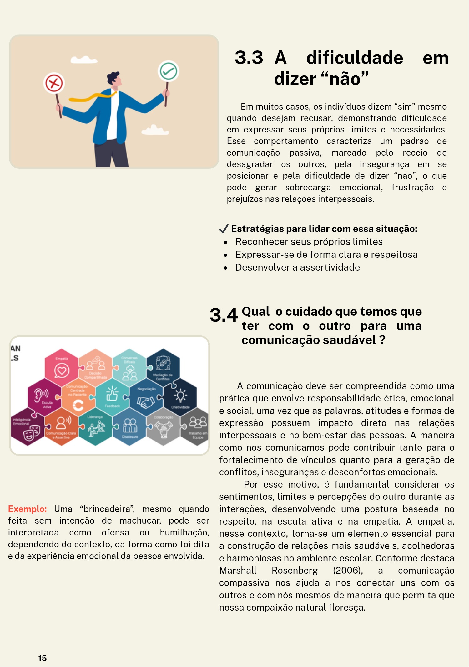 Bora Conversar? Escola e comunicação: caminhos para o respeito -Universidade São Francisco - cartilha — page 13