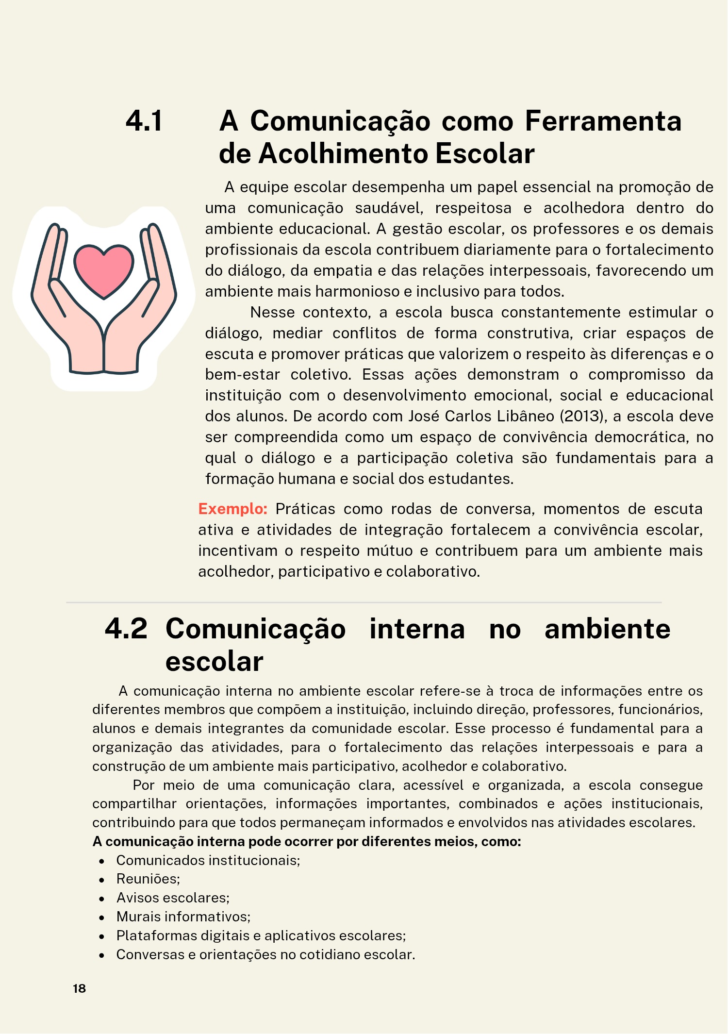 Bora Conversar? Escola e comunicação: caminhos para o respeito -Universidade São Francisco - cartilha — page 16