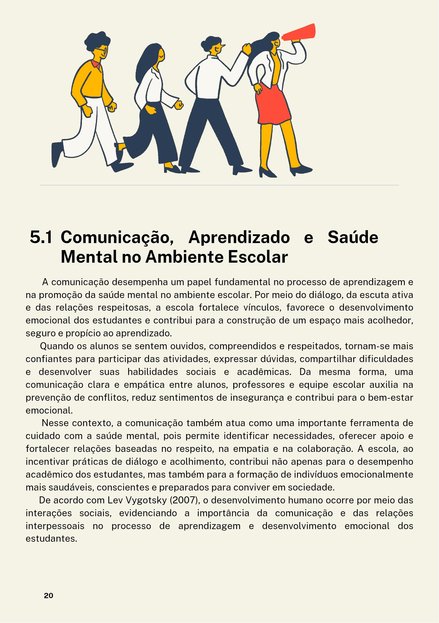 Bora Conversar? Escola e comunicação: caminhos para o respeito -Universidade São Francisco - cartilha — page 18