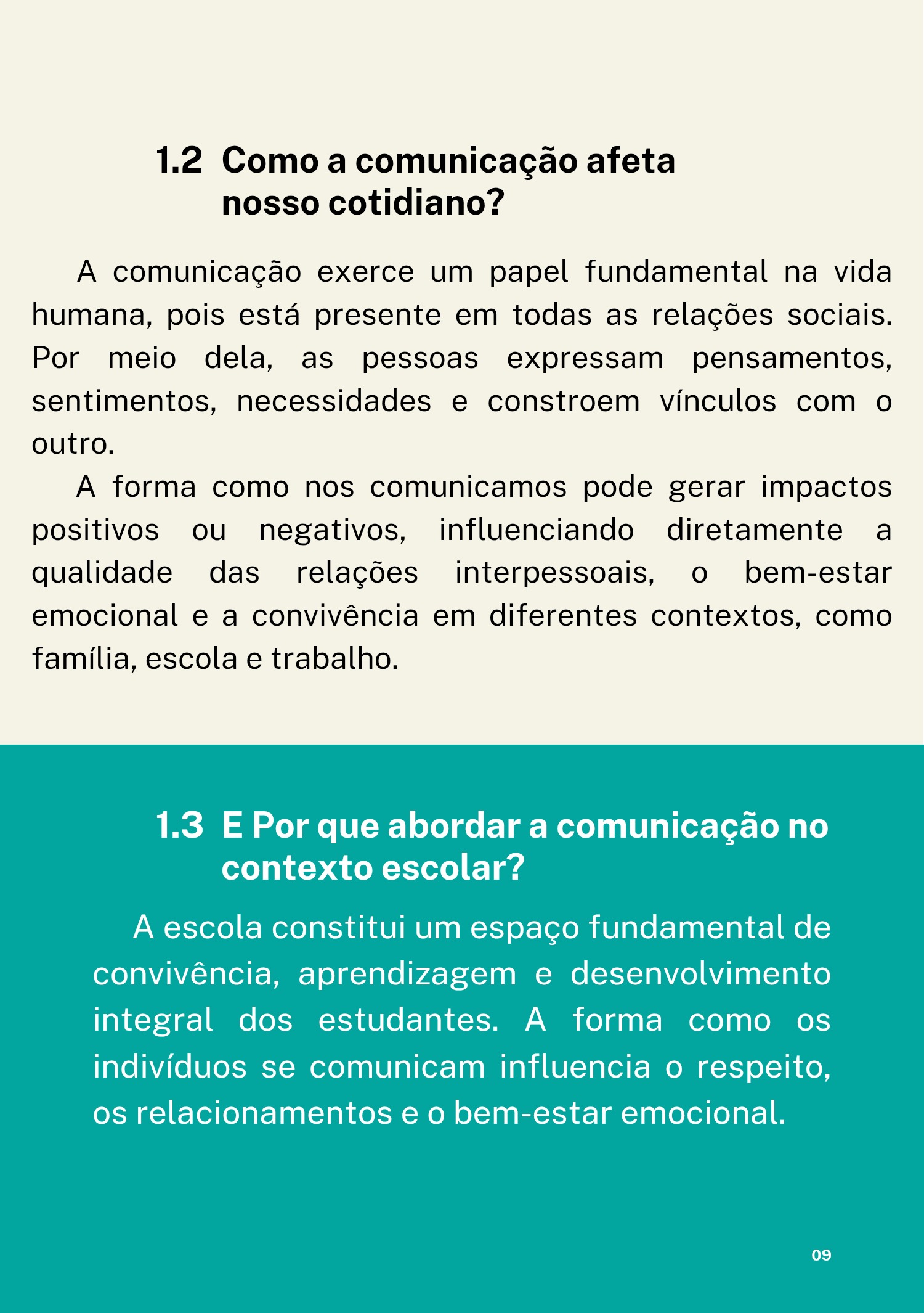 Bora Conversar? Escola e comunicação: caminhos para o respeito -Universidade São Francisco - cartilha — page 7