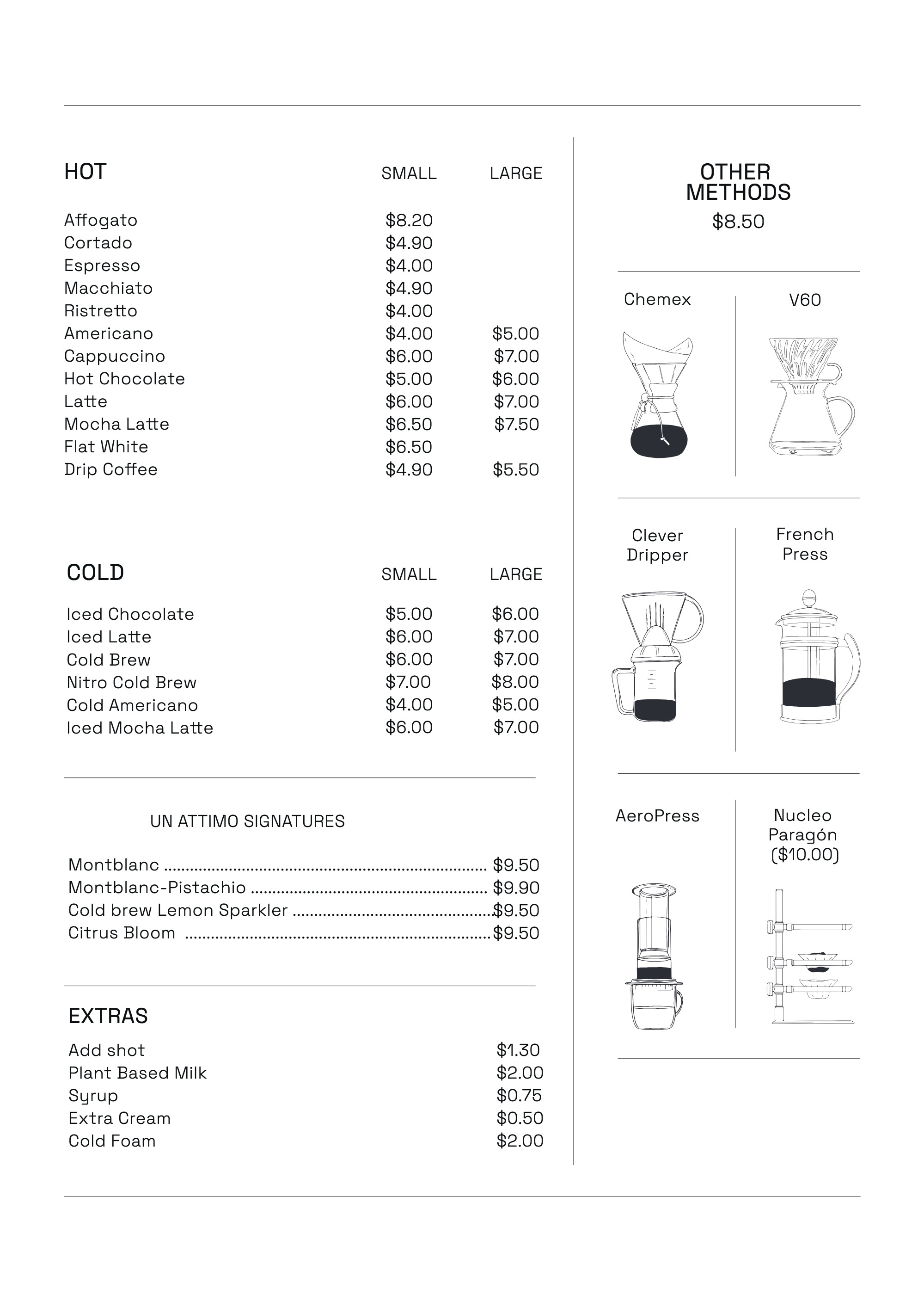 Un Attimo Menu 2026 — page 3