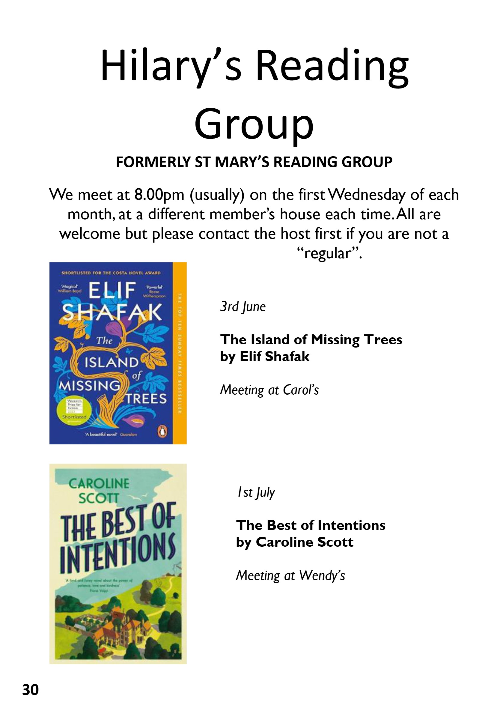 St Mary the Blessed Virgin Parish Magazine May 2026 — page 30